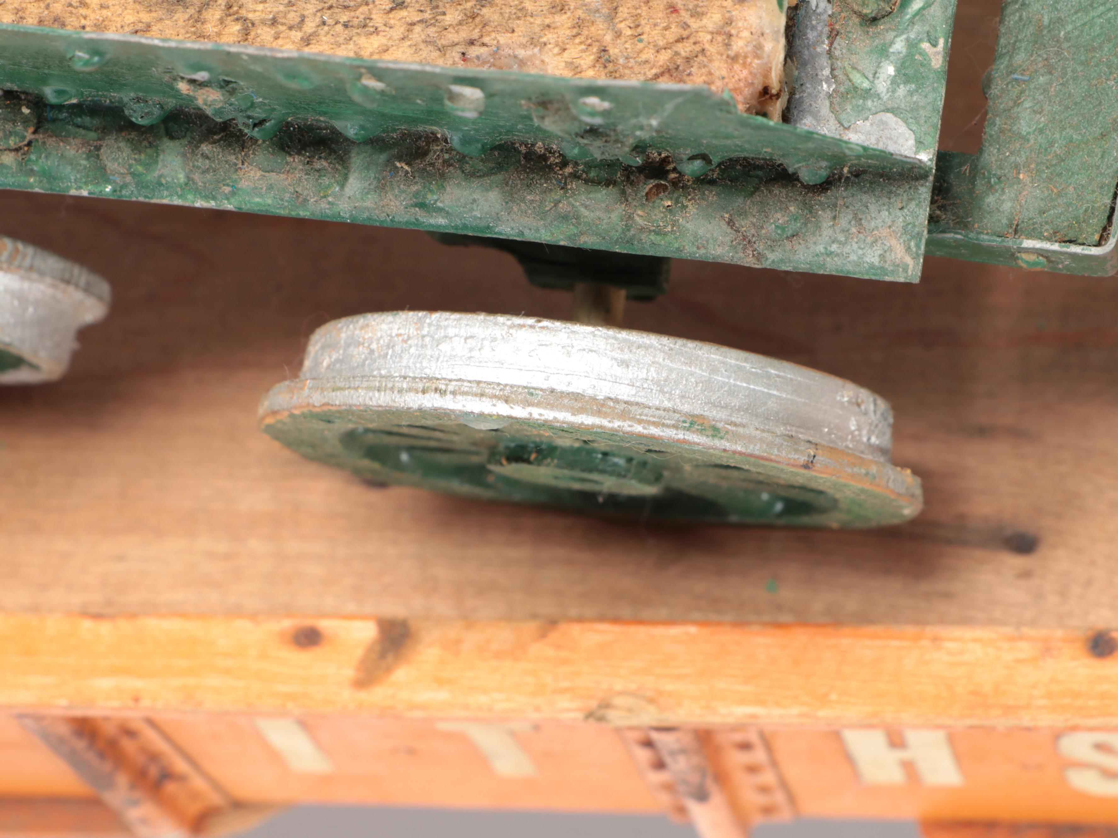 Milo Smith Folk Art "Smiths Circus" Train Cars, Mid-20th Century