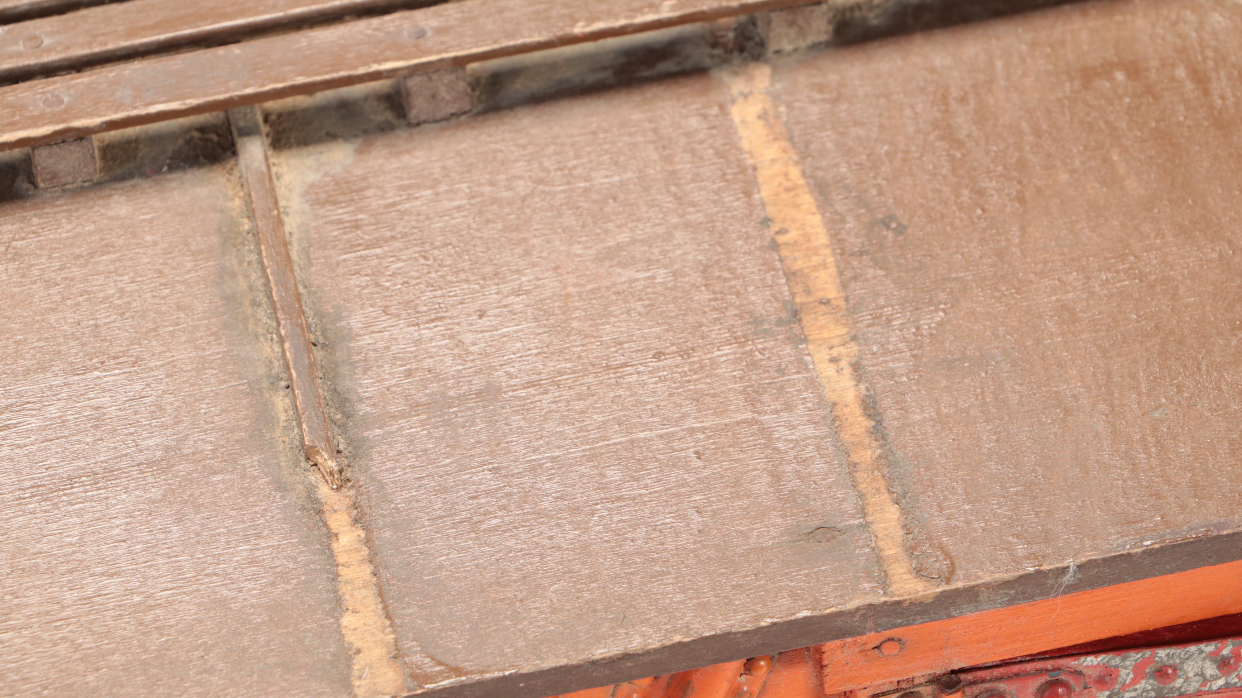 Milo Smith Folk Art "Smiths Circus" Train Cars, Mid-20th Century