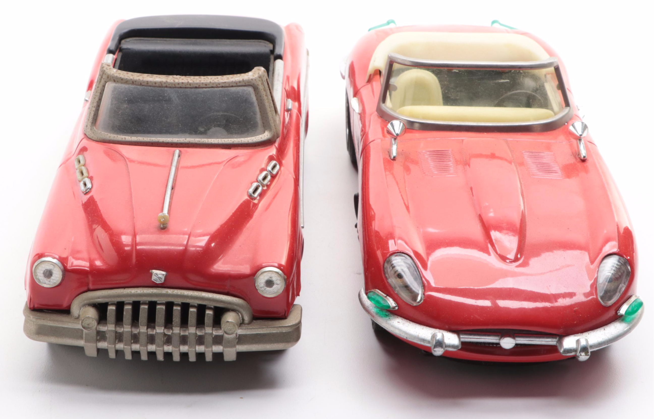 Toy Friction Powered Convertible Standard Sedan and Luxe Car