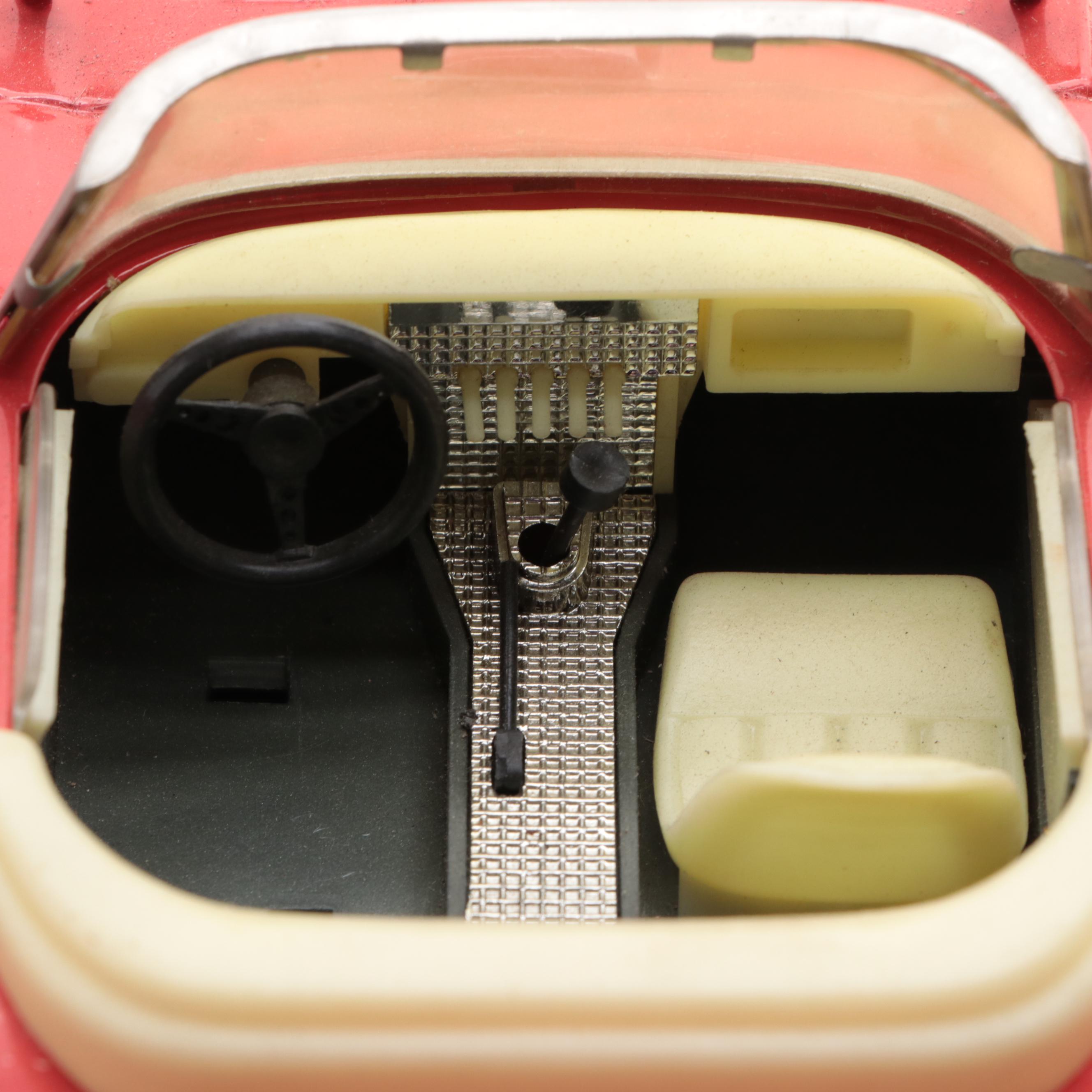 Toy Friction Powered Convertible Standard Sedan and Luxe Car