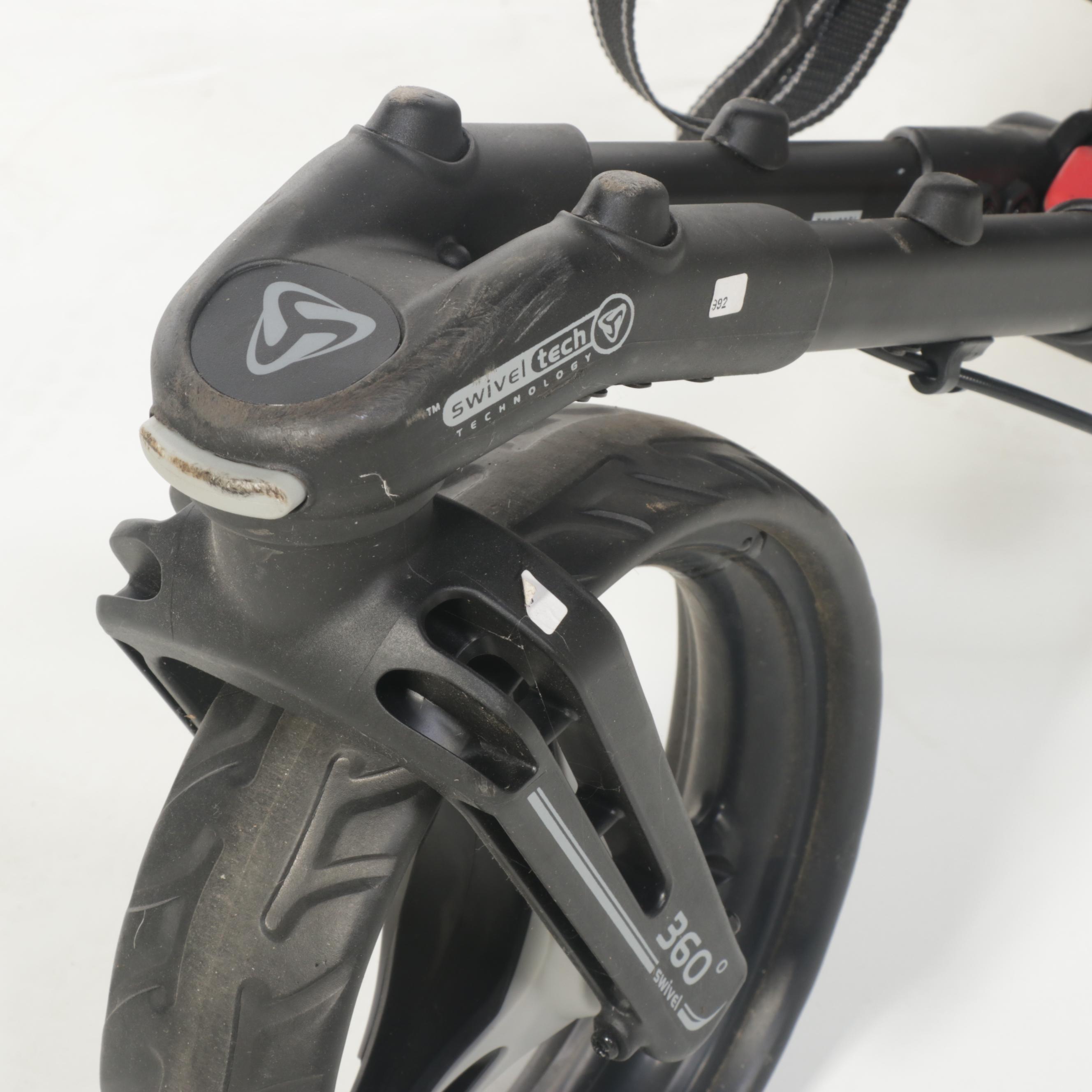 Bagboy Three Wheel Collapsible Push Golf Bag Cart