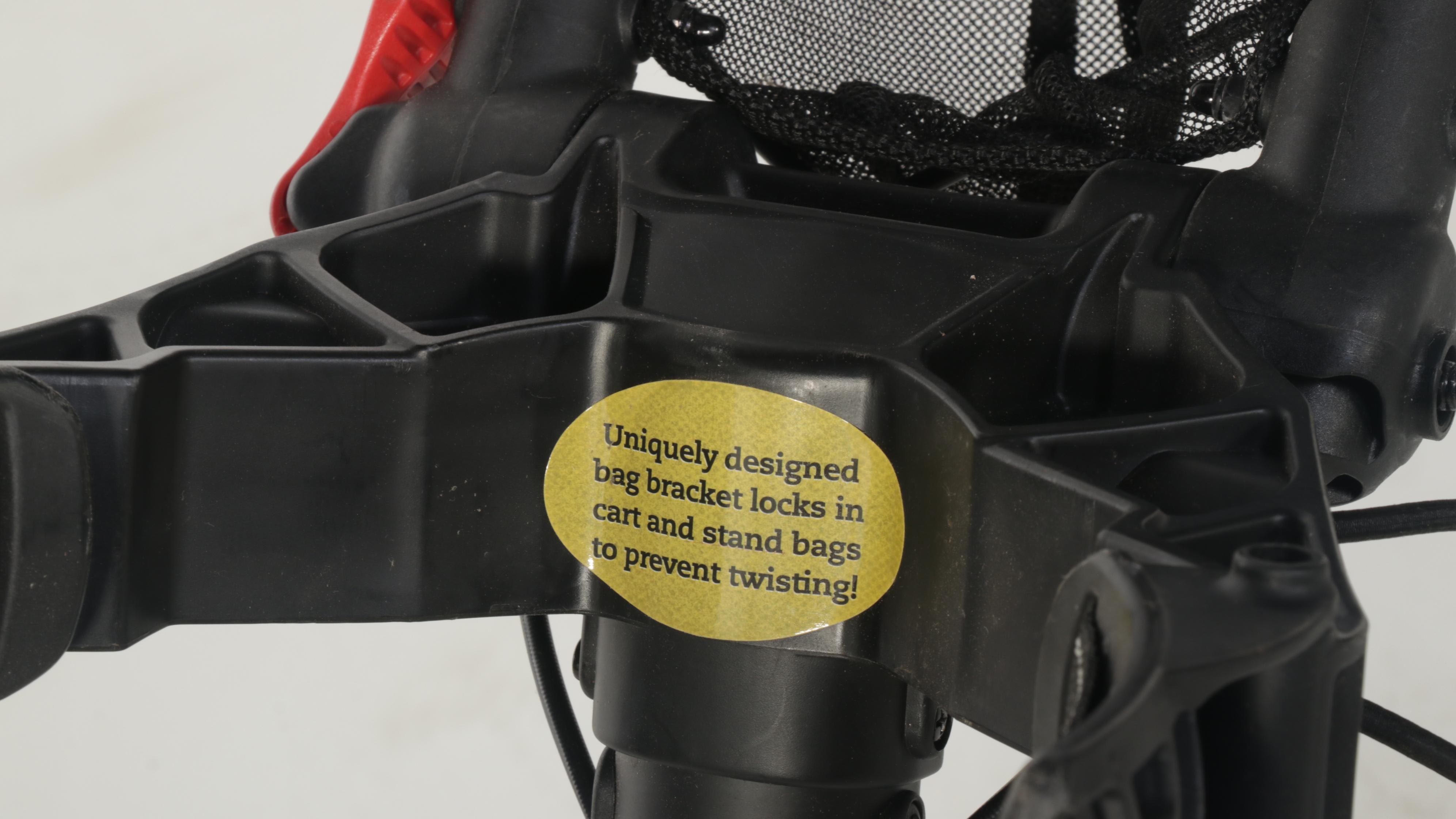 Bagboy Three Wheel Collapsible Push Golf Bag Cart