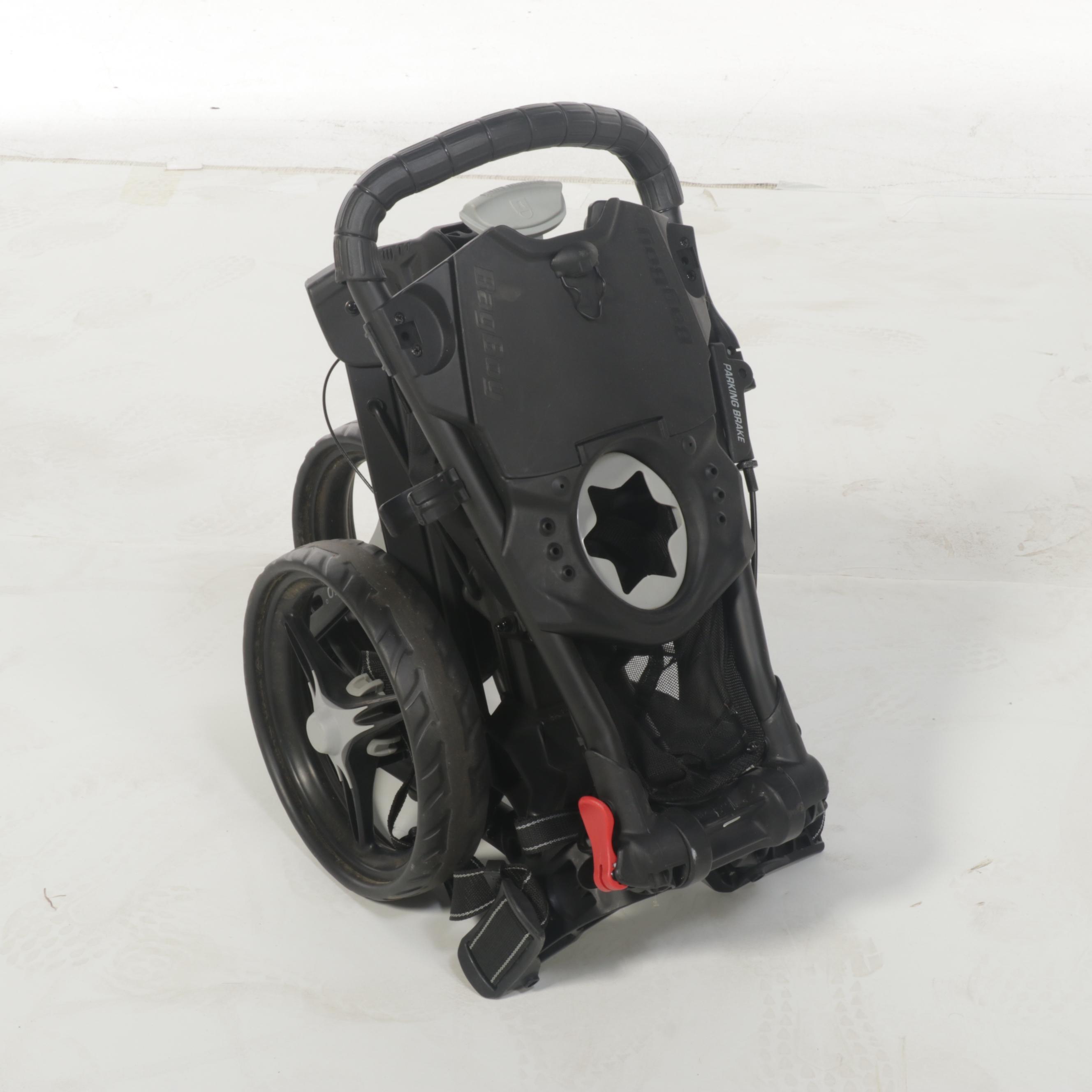 Bagboy Three Wheel Collapsible Push Golf Bag Cart