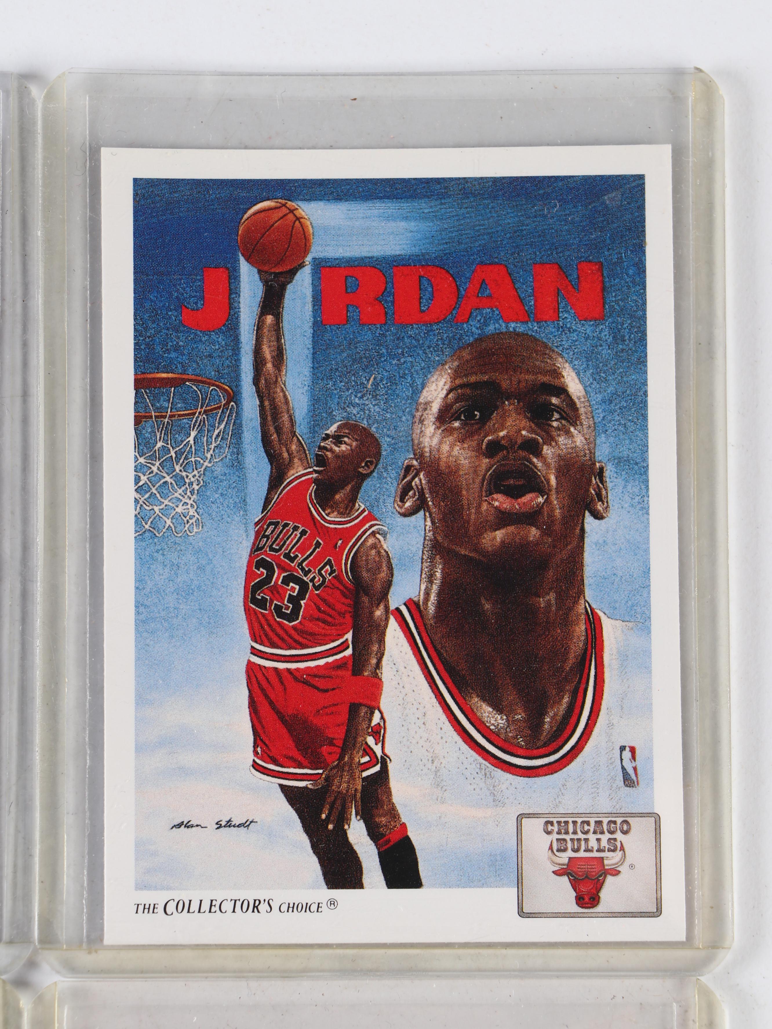 Upper Deck, NBA Hoops, and More Michael Jordan Basketball Trading Cards