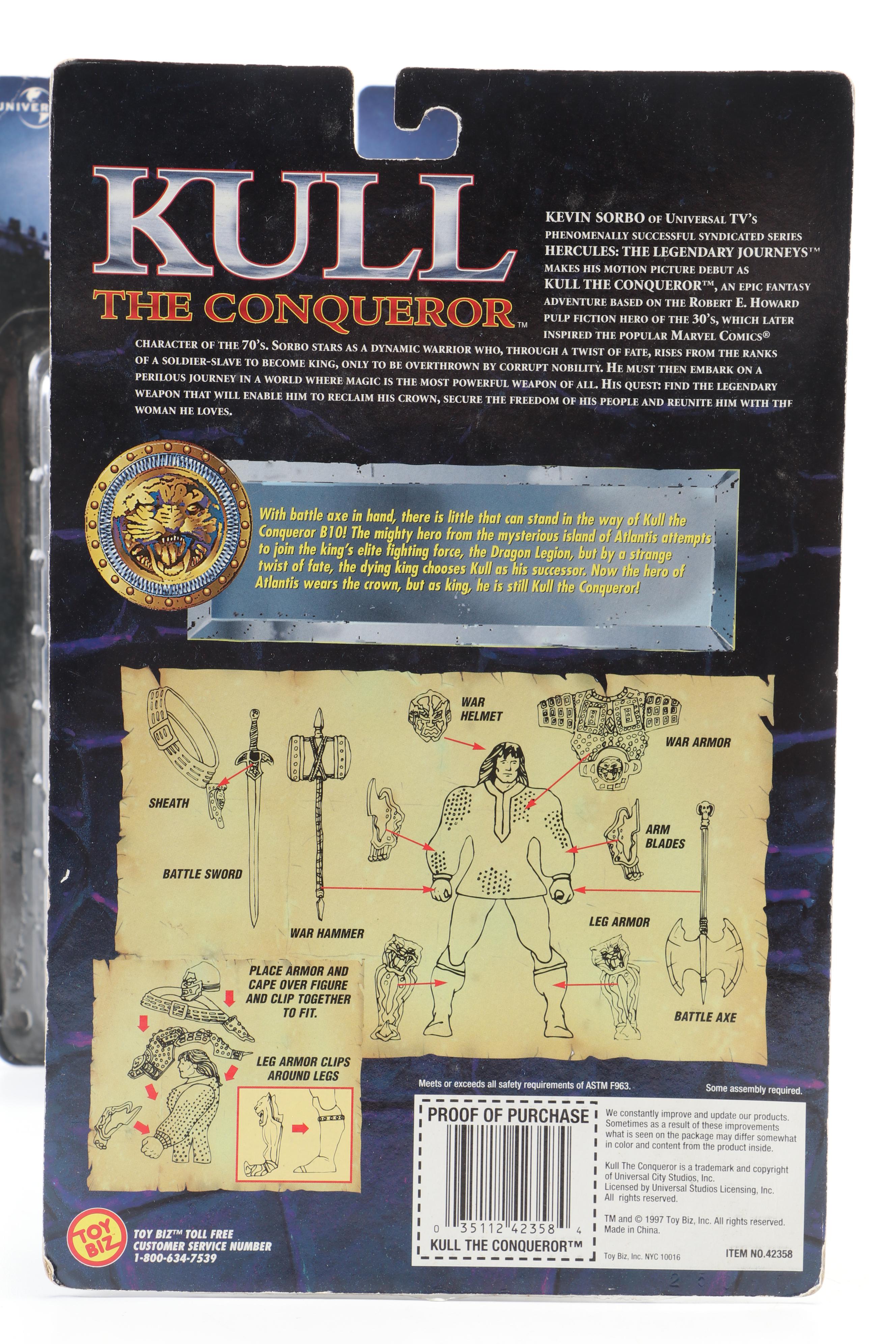 "Kull the Conquerer", "Space Marine Lt. Ripley" and More Action Figures