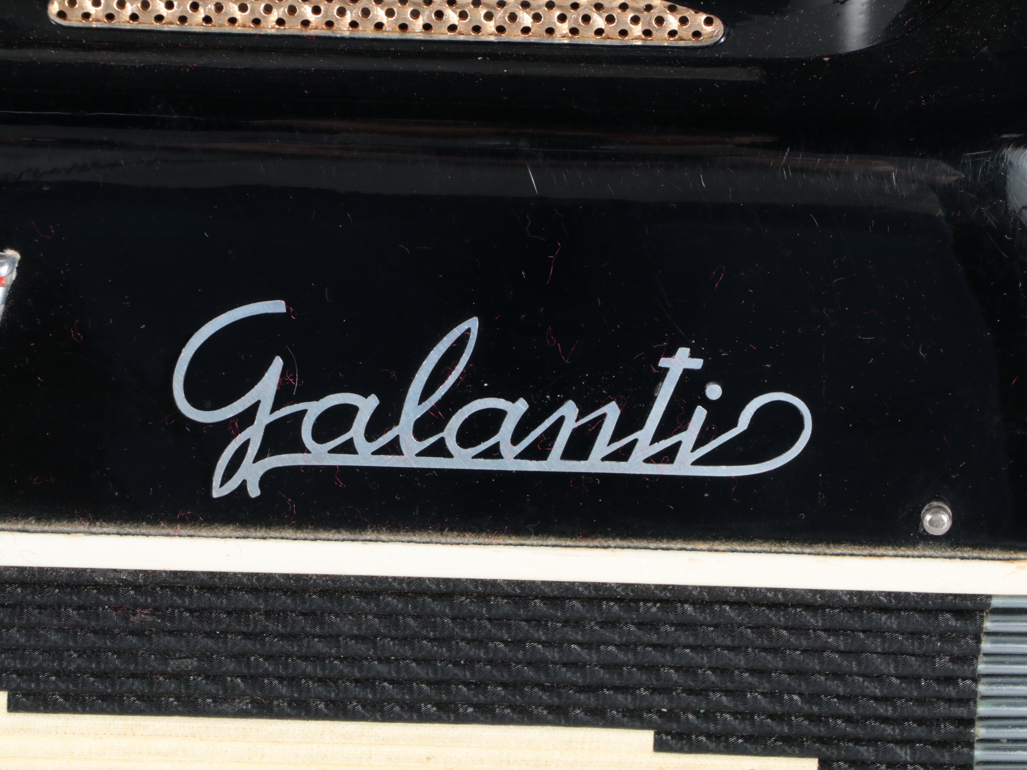 Galanti Flagship Model Italian Accordion with Case