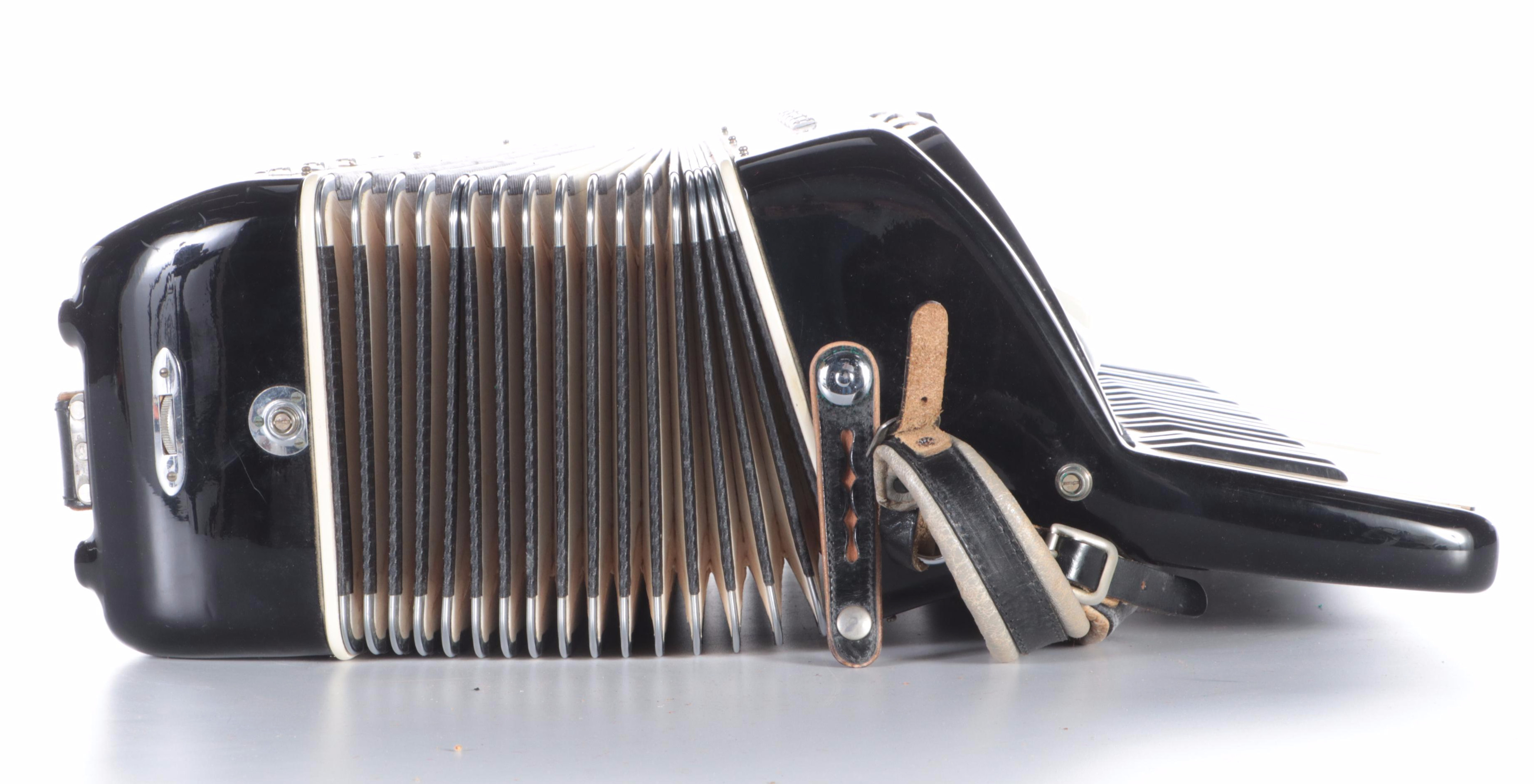 Galanti Flagship Model Italian Accordion with Case