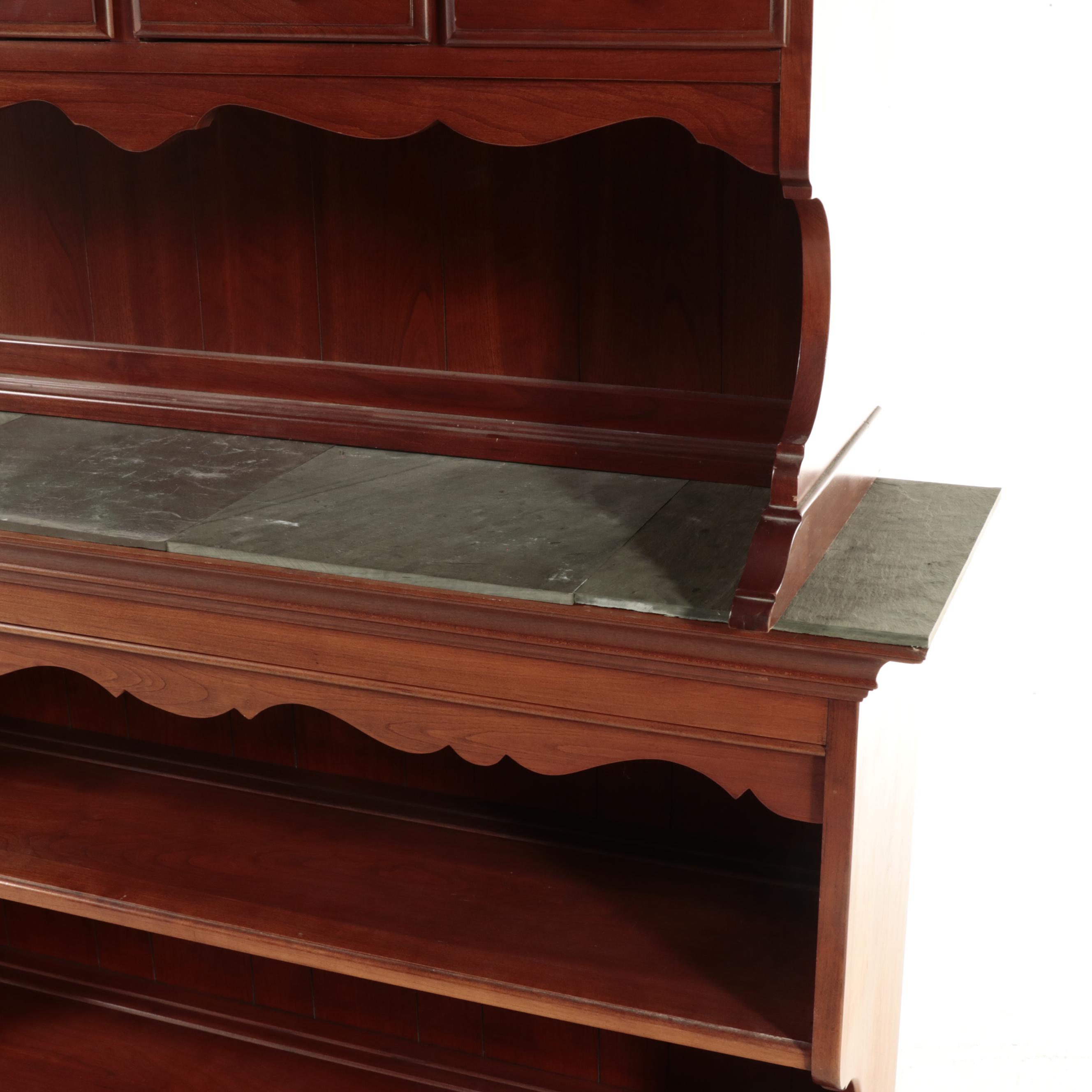 Assembled Pennsylvania House and Other Wooden Hutch Tops, Mid to Late