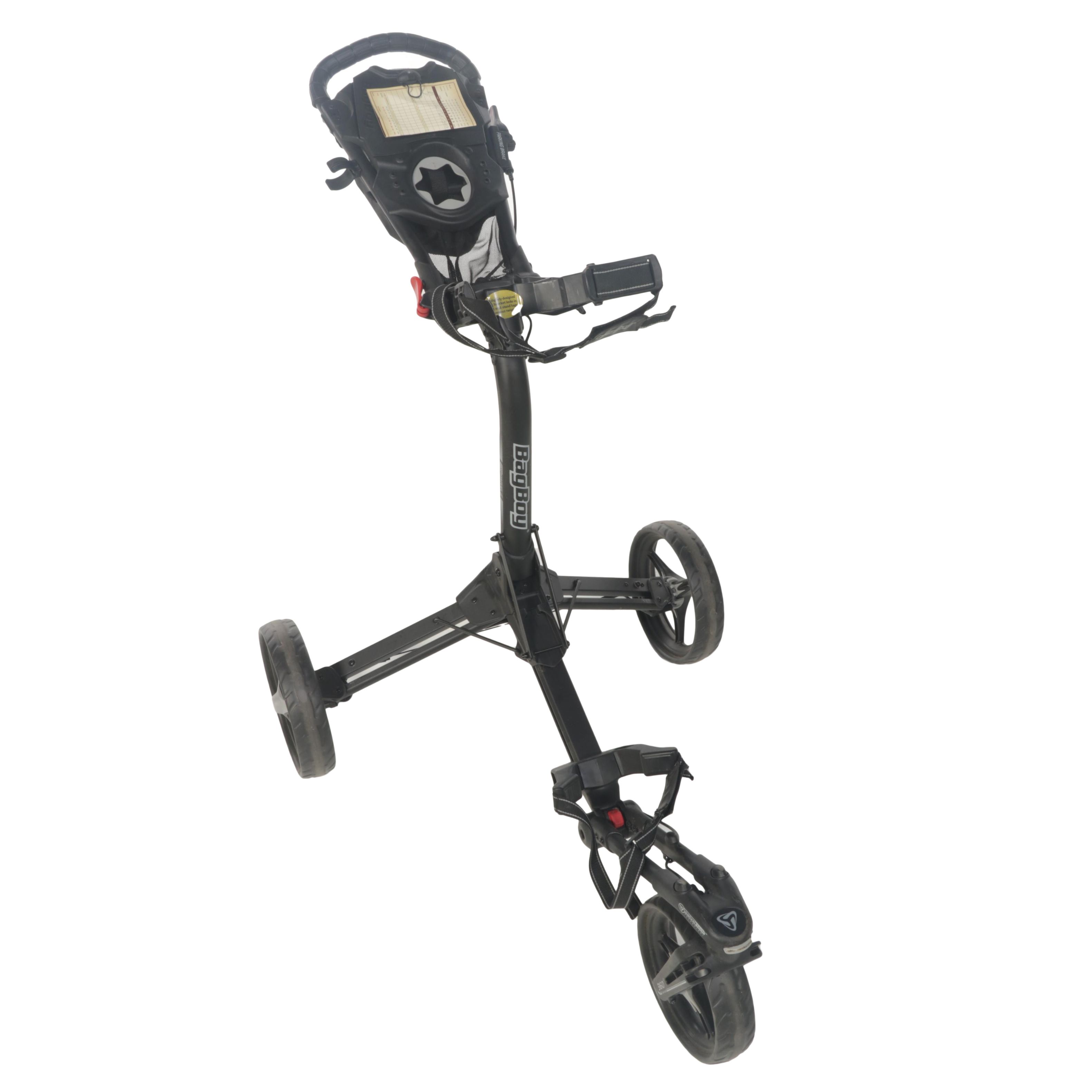 Bagboy Three Wheel Collapsible Push Golf Bag Cart EBTH