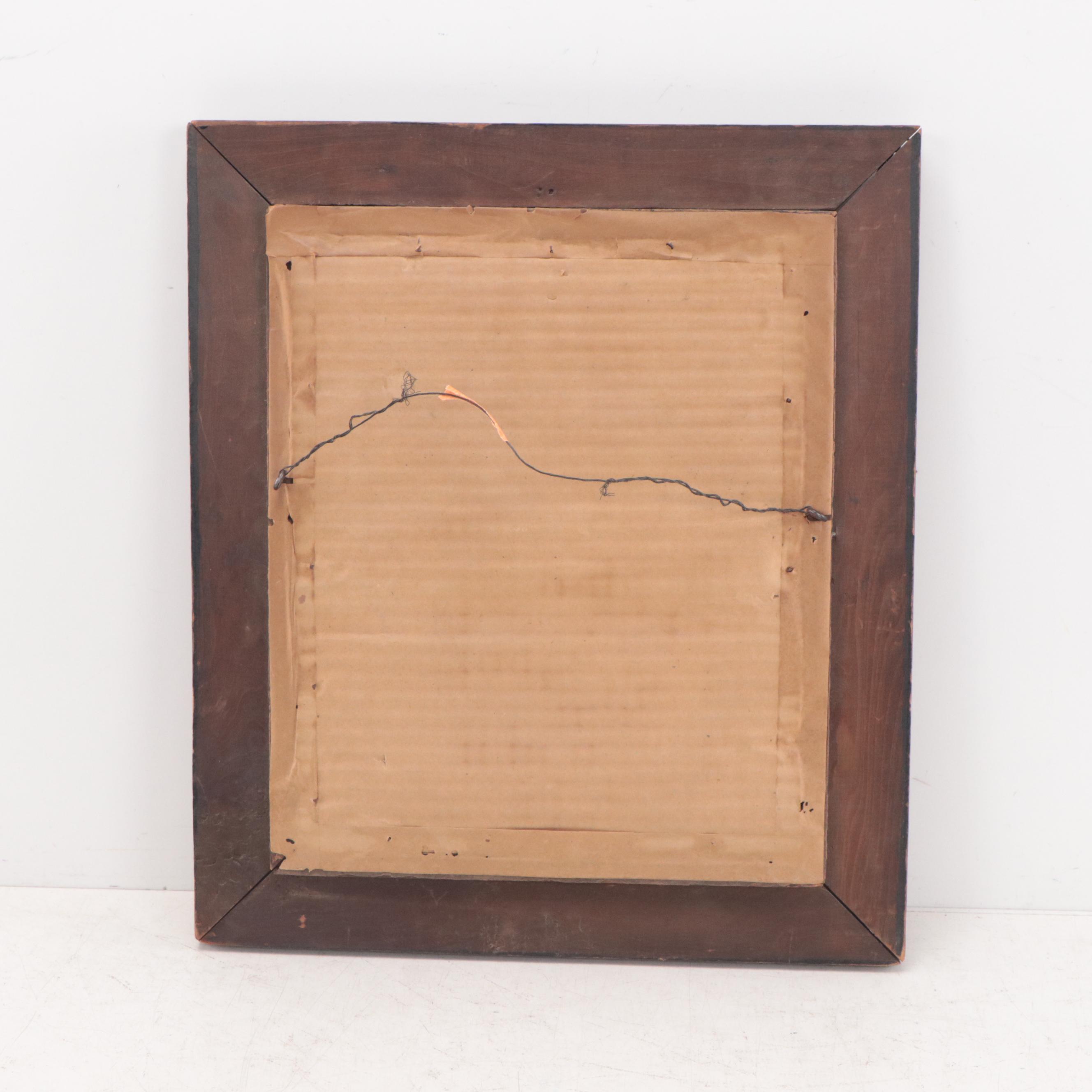 Offset Lithograph After Thomas Gainsborough "The Painter's Daughter with a Cat"