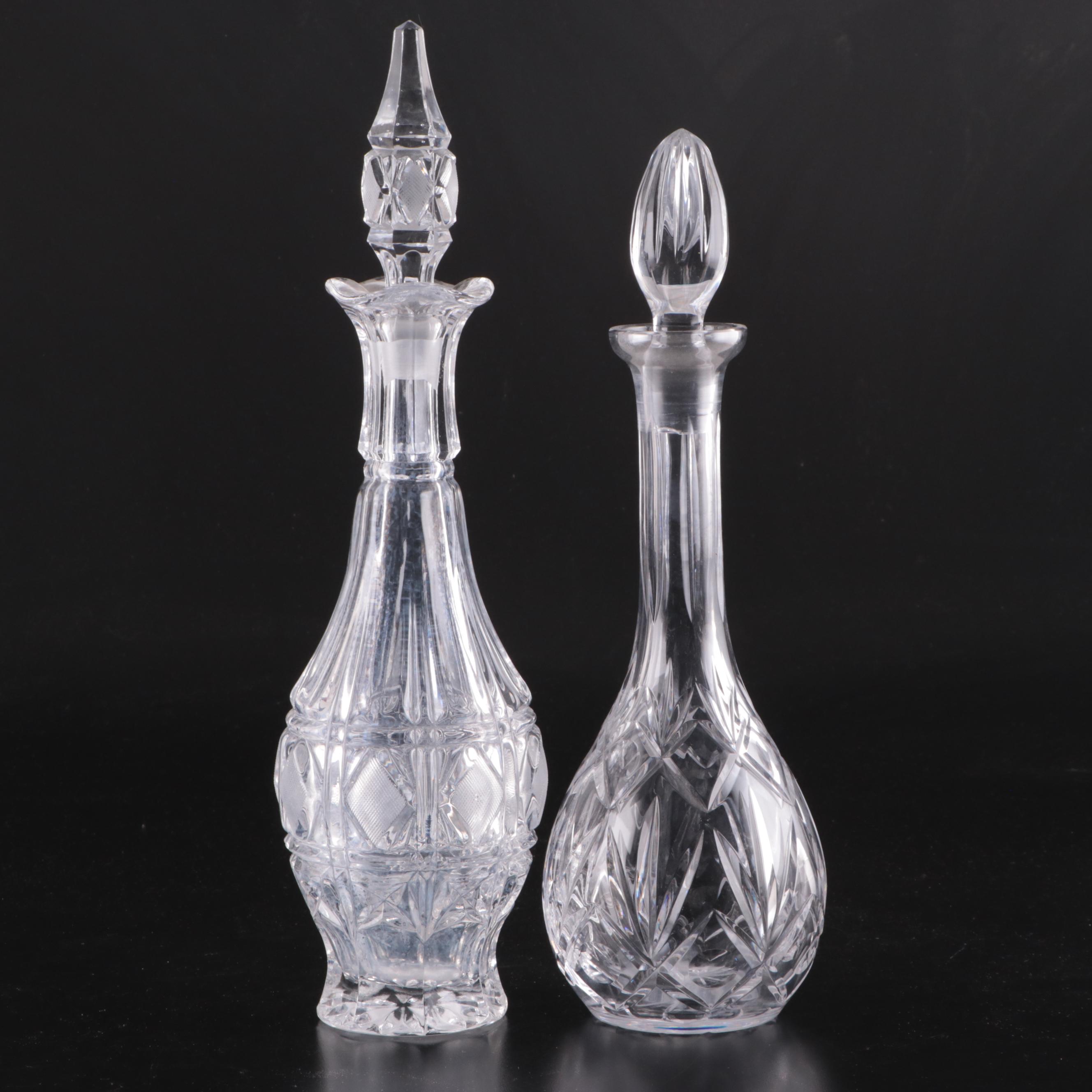 Cut Crystal Decanters