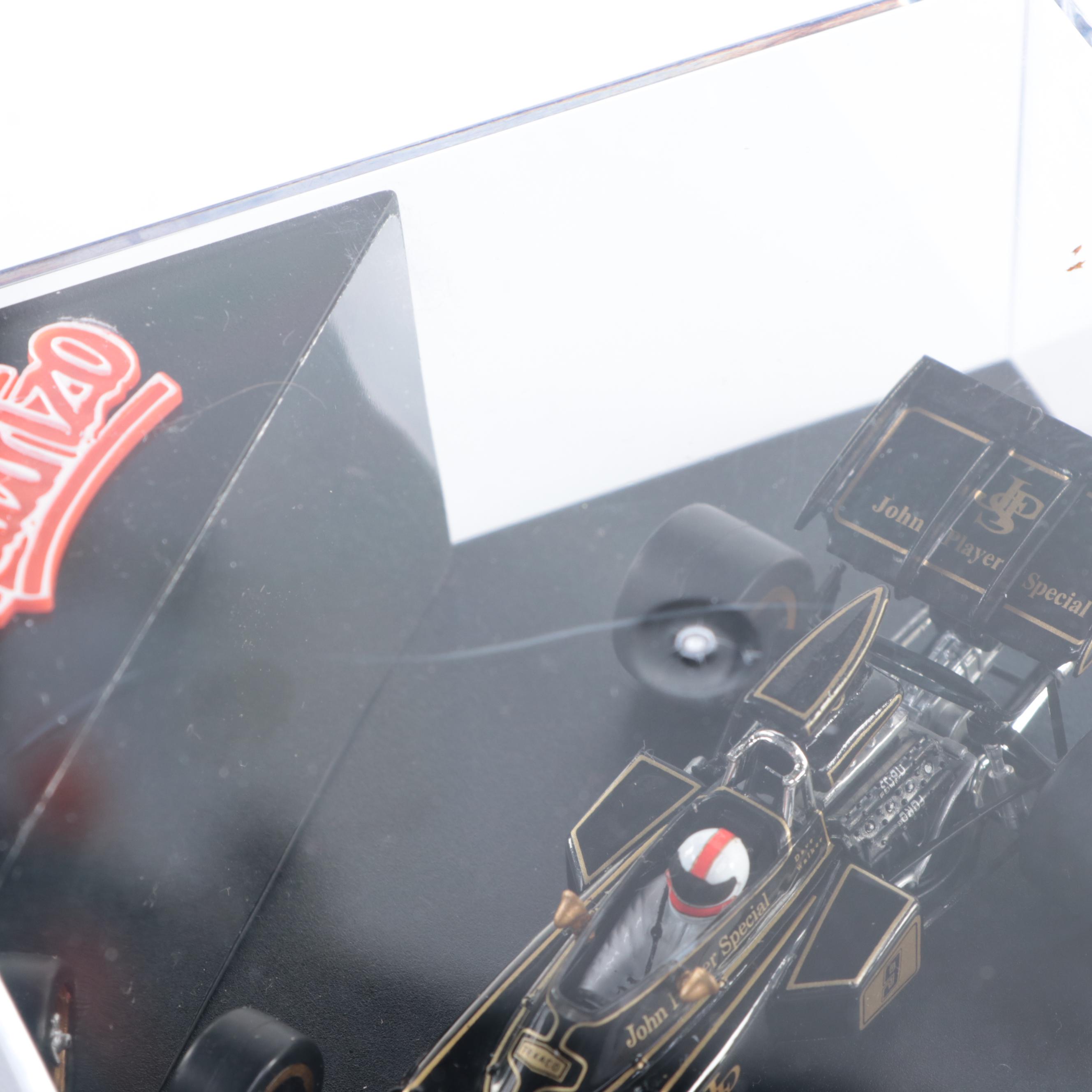 Quartzo Grand Prix Model Cars Including "Dave Walker Lotus 72D"