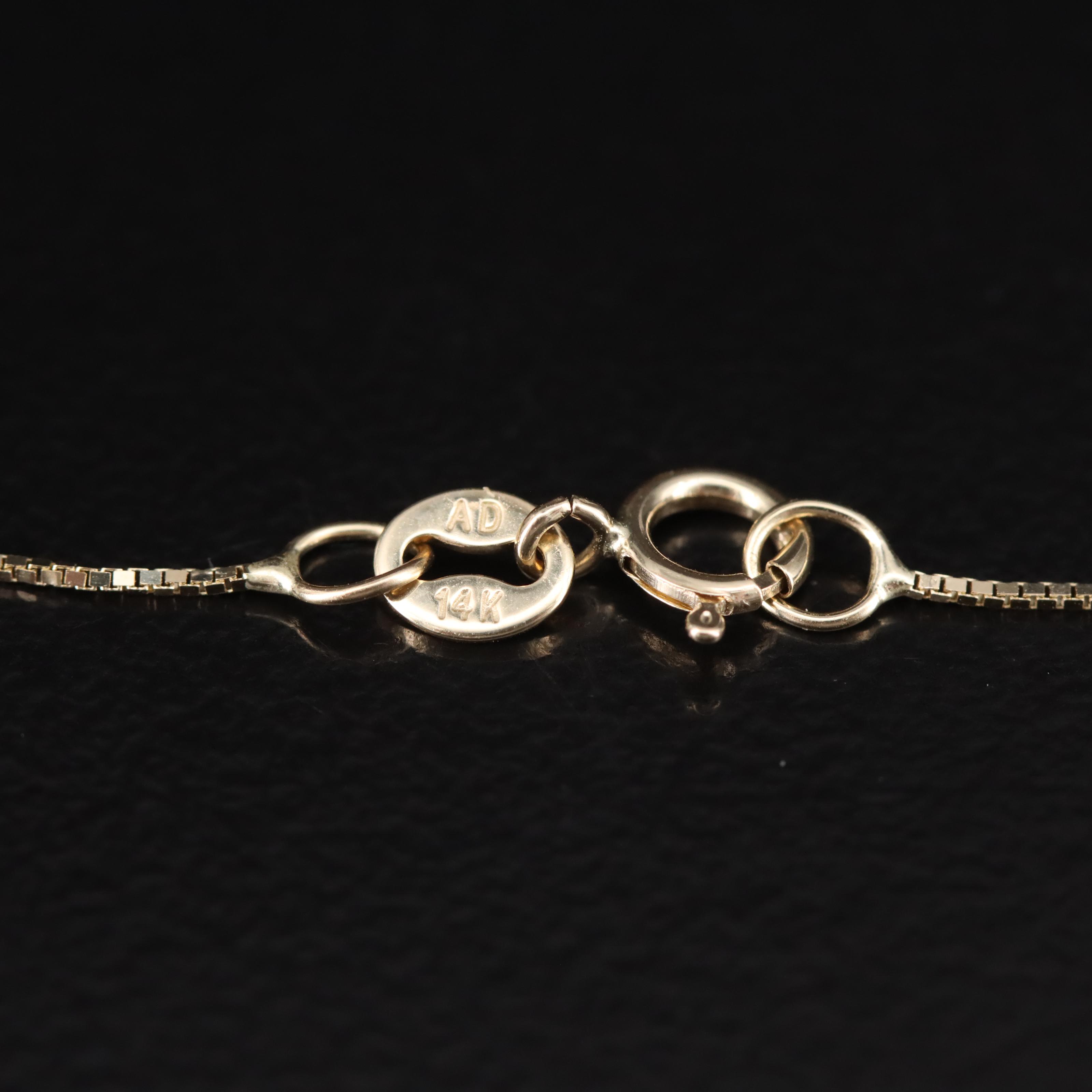 14K Kunzite, Sapphire and Diamond Pendant Necklace