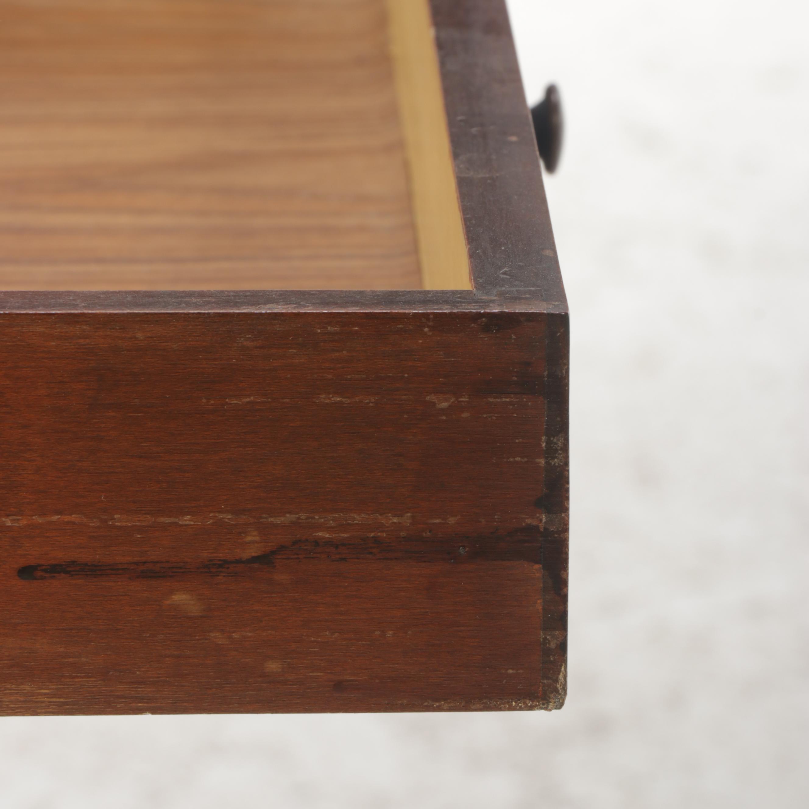 Cushman for Robert Mitchell Furniture Louis XV Style Side Table Plus Pedestal