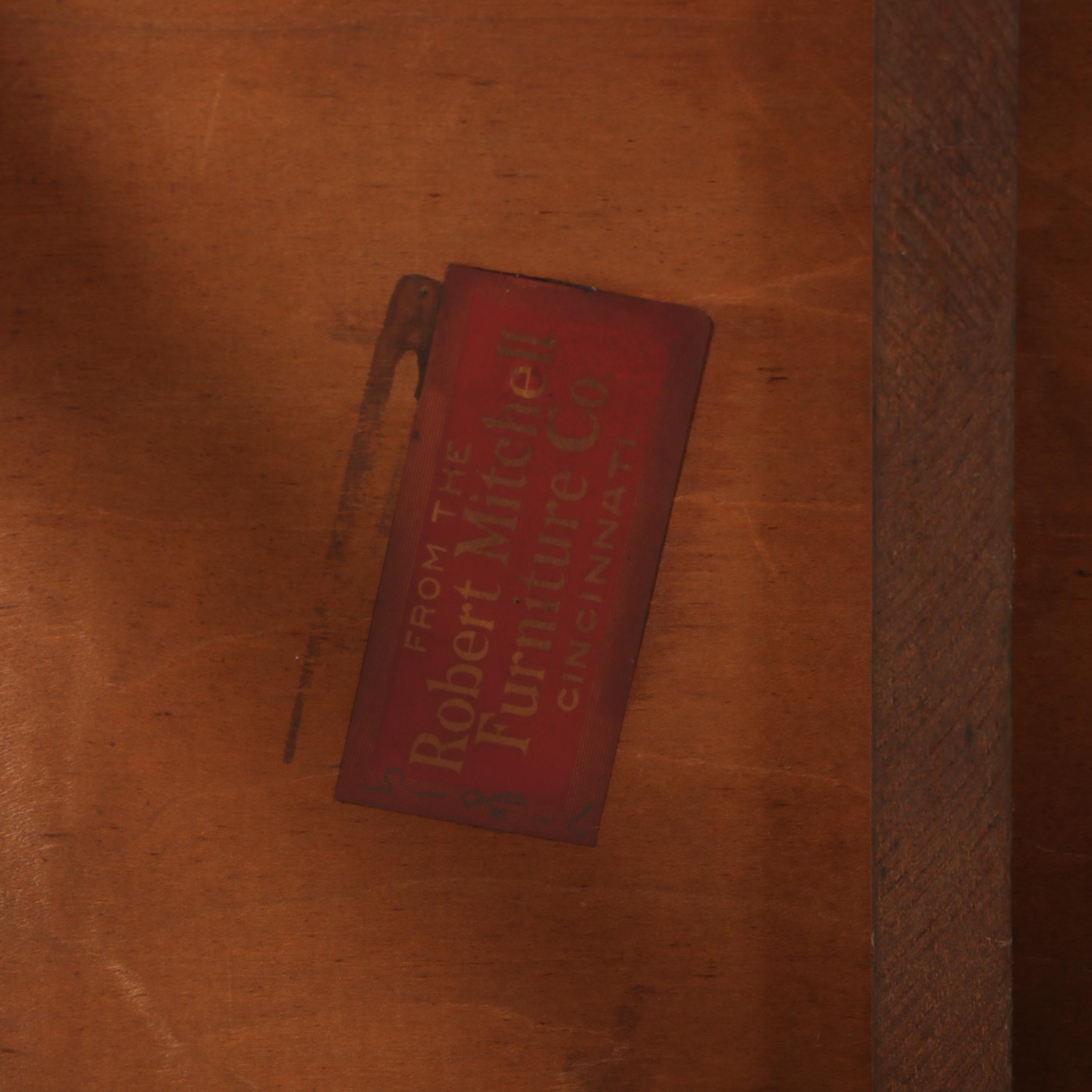 Cushman for Robert Mitchell Furniture Louis XV Style Side Table Plus Pedestal