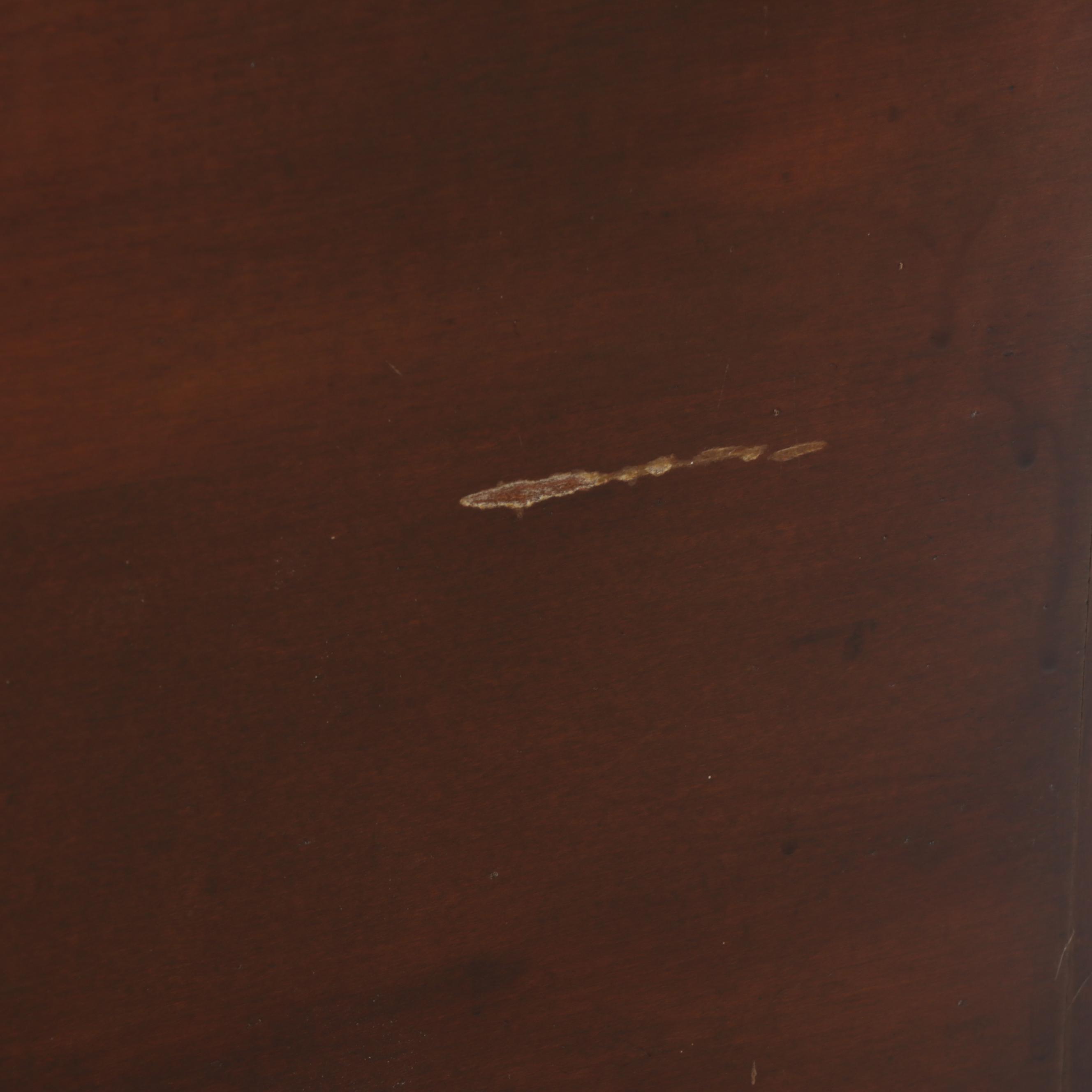 Cushman for Robert Mitchell Furniture Louis XV Style Side Table Plus Pedestal