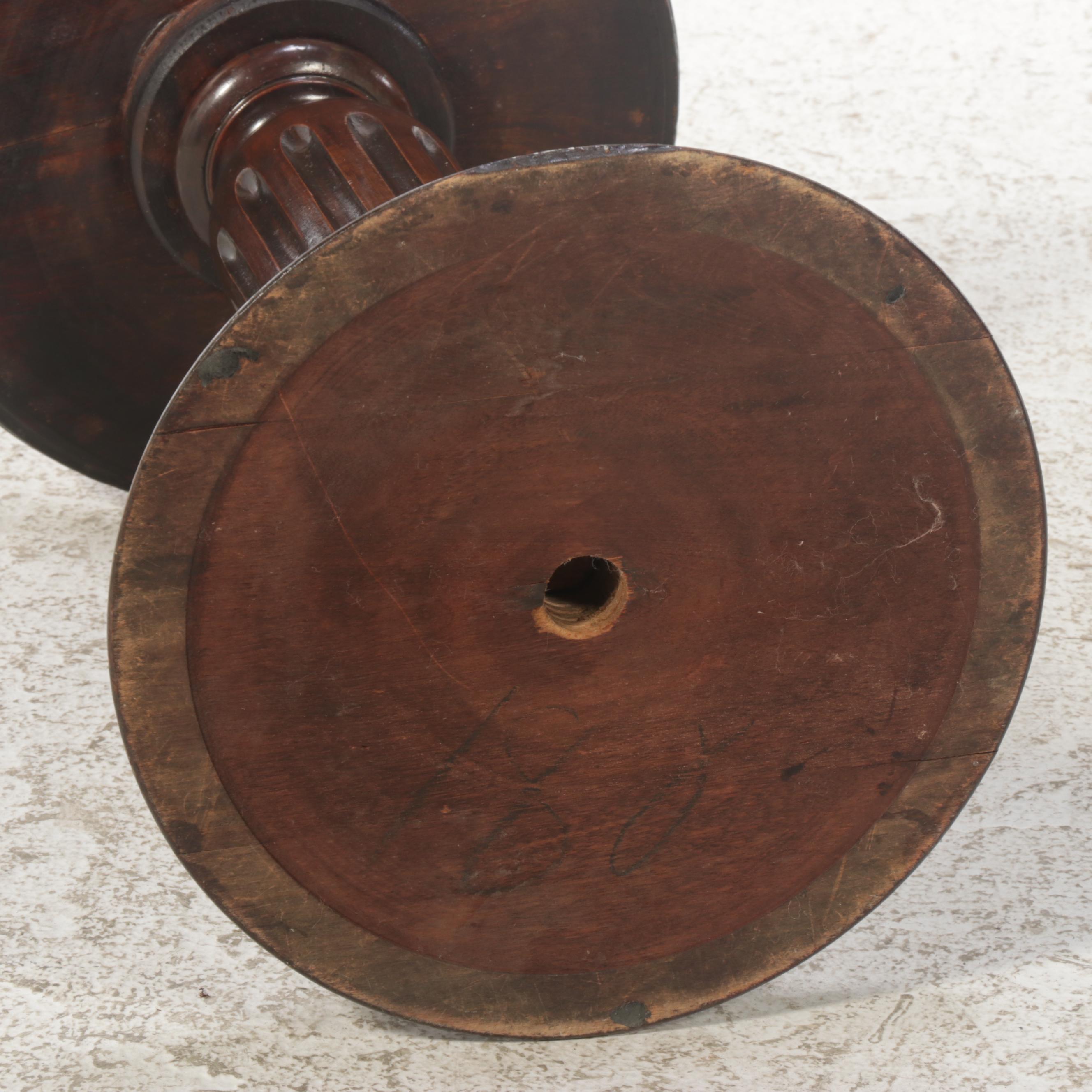 Cushman for Robert Mitchell Furniture Louis XV Style Side Table Plus Pedestal