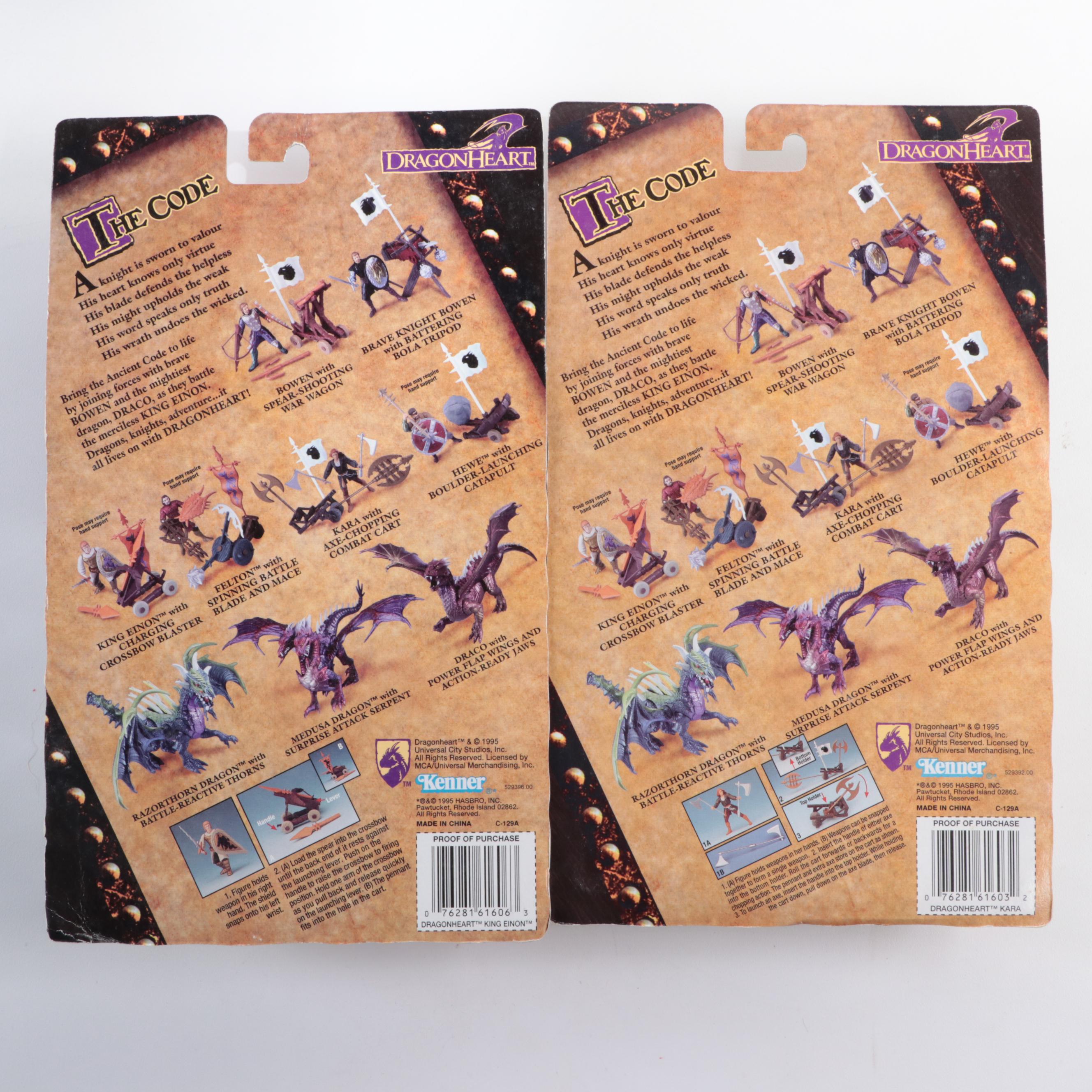 Hasbro "Dragonheart" Action Figures