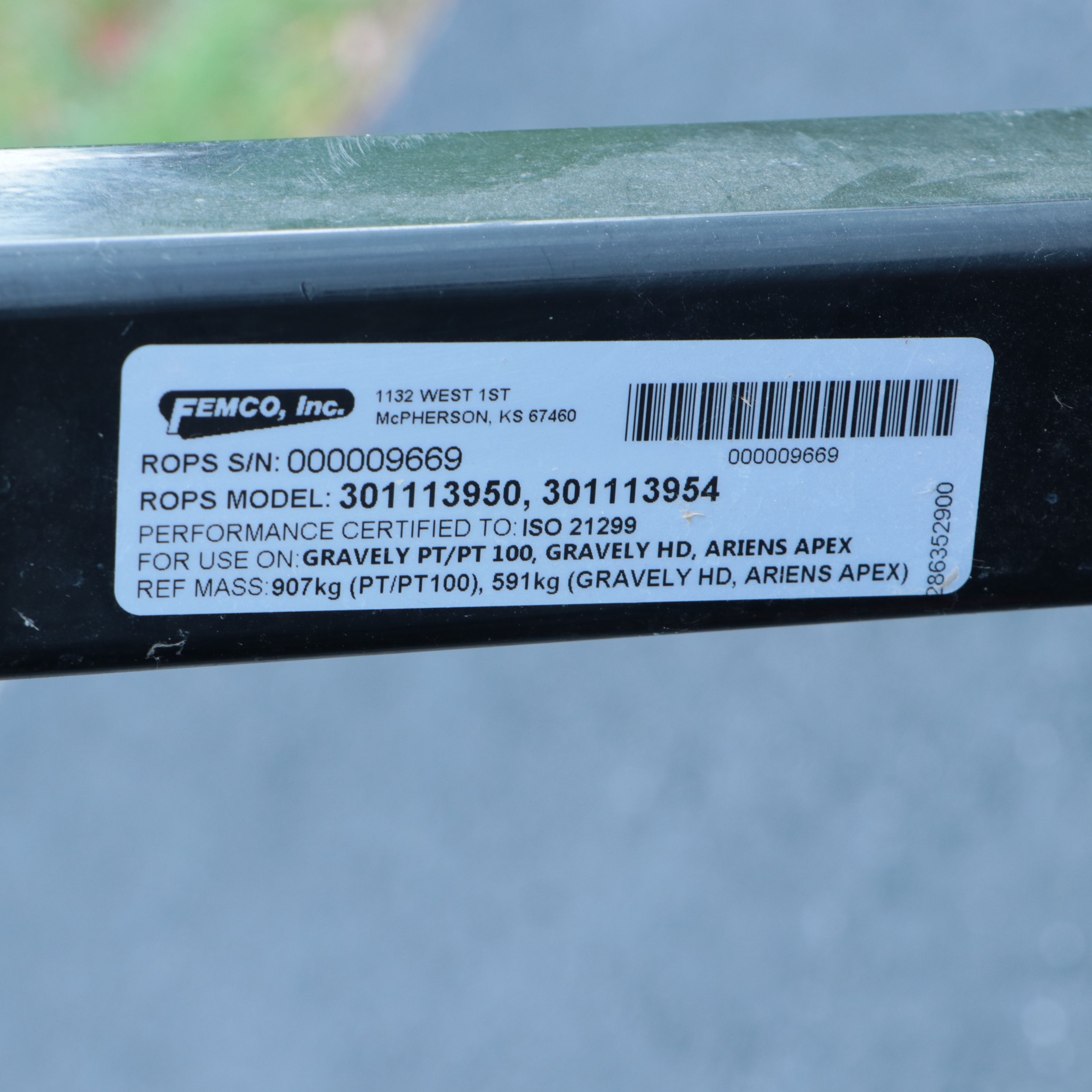 Gravely "Pro-Turn 60" Zero Turn Lawnmower