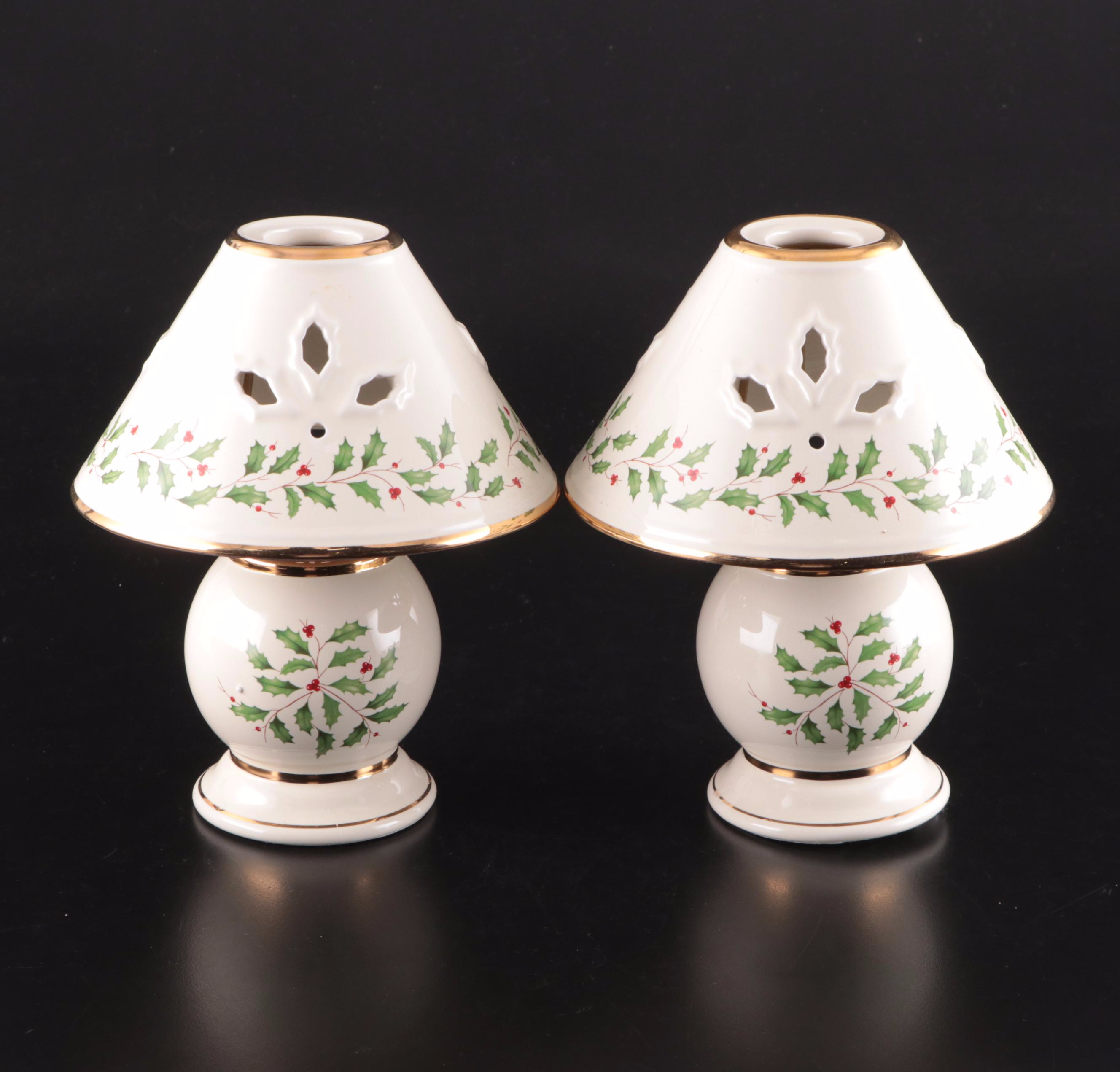 Lenox "Holiday" Bone China Serveware, Candlesticks, and More Table Accessories