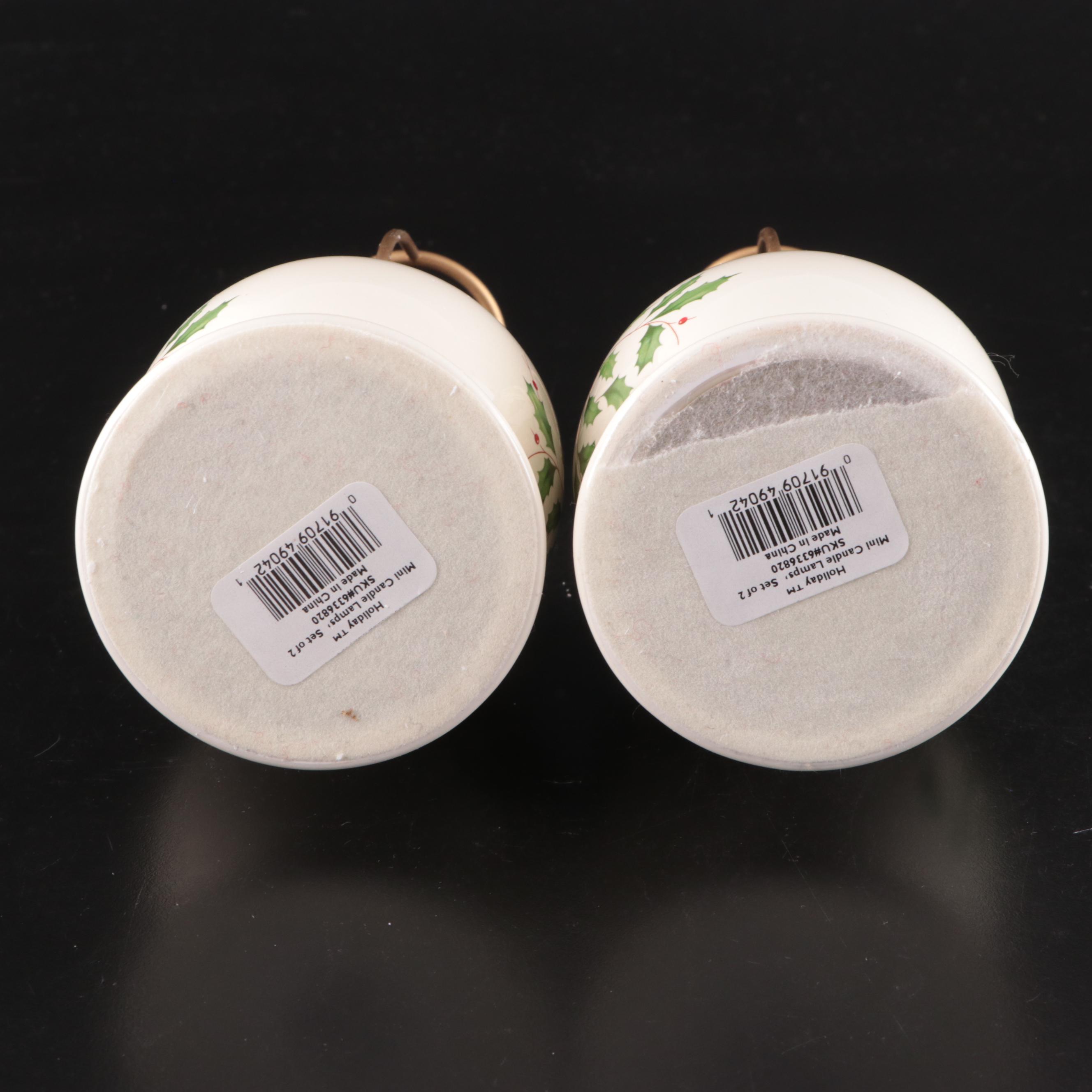 Lenox "Holiday" Bone China Serveware, Candlesticks, and More Table Accessories