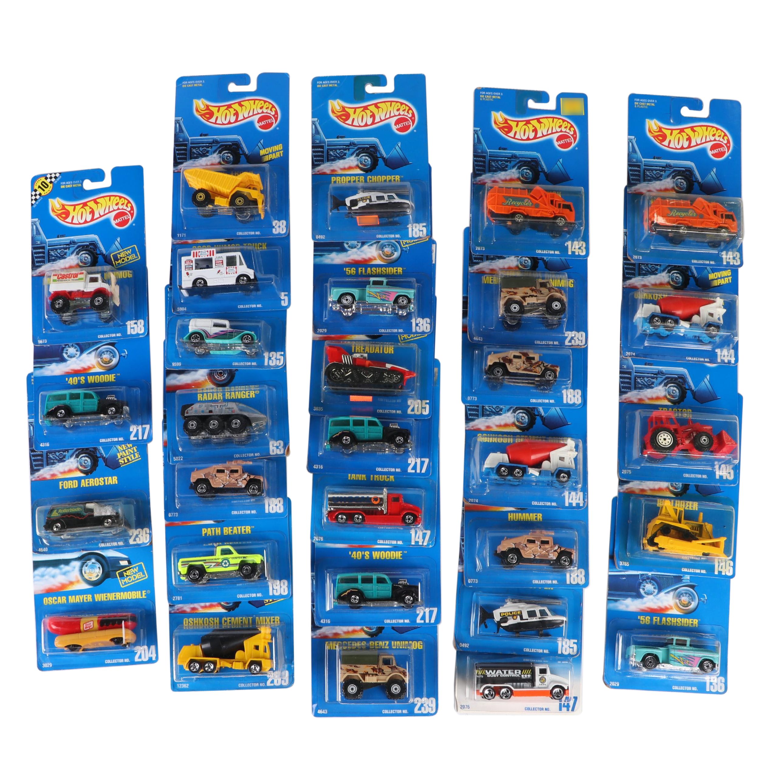 Hot Wheels Dump Truck, Propper Chopper, Good Humor Truck and More Toy