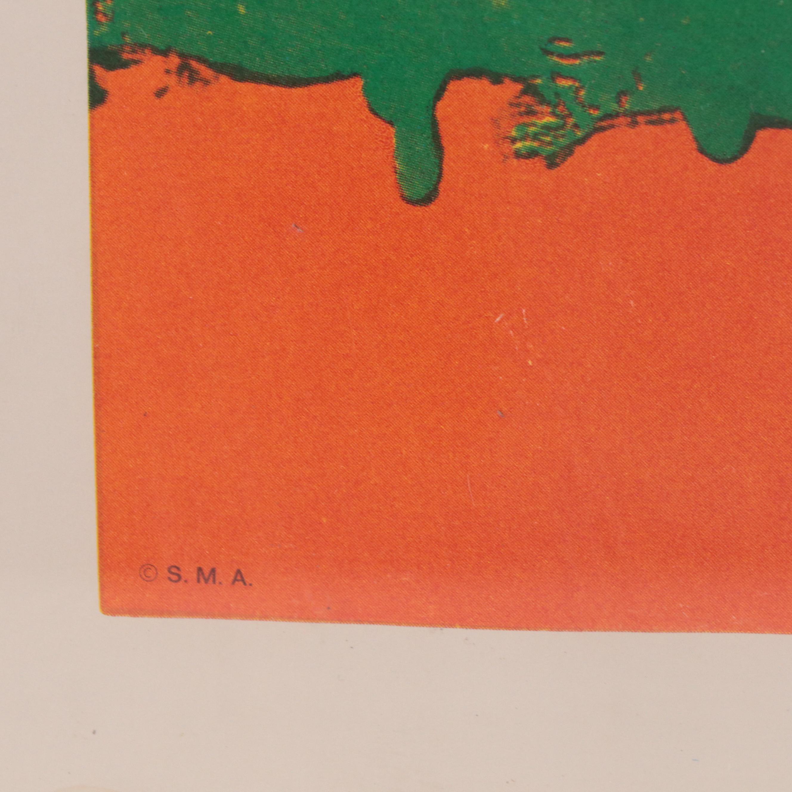 Stedelijk Museum Offset Lithograph Exhibition Poster After Jasper Johns