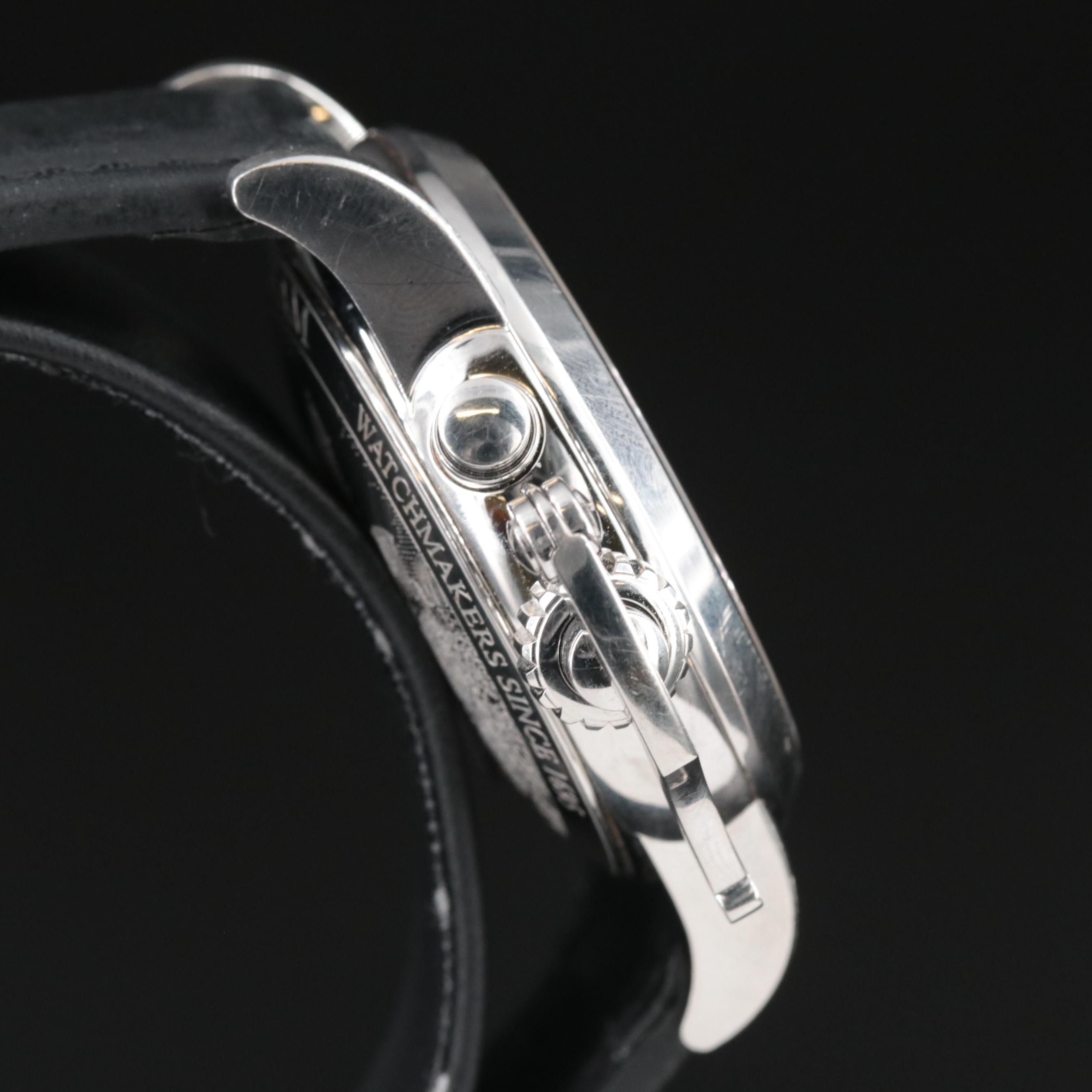 Graham Chronofighter Stainless Steel Chronograph Watch