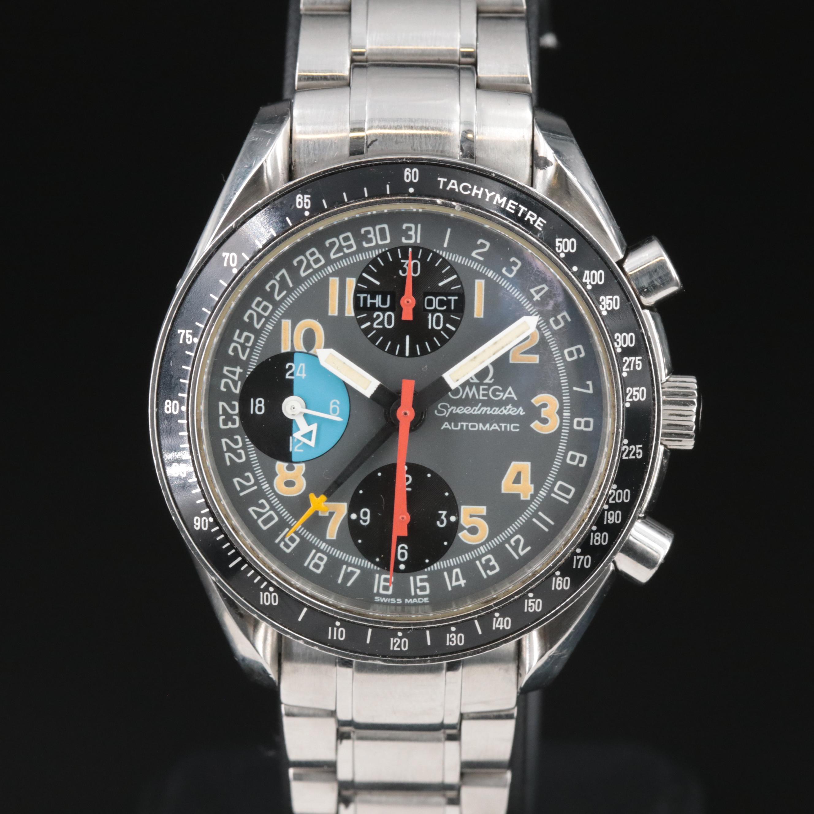 1999 Omega Speedmaster Triple Date MK40 Automatic Watch