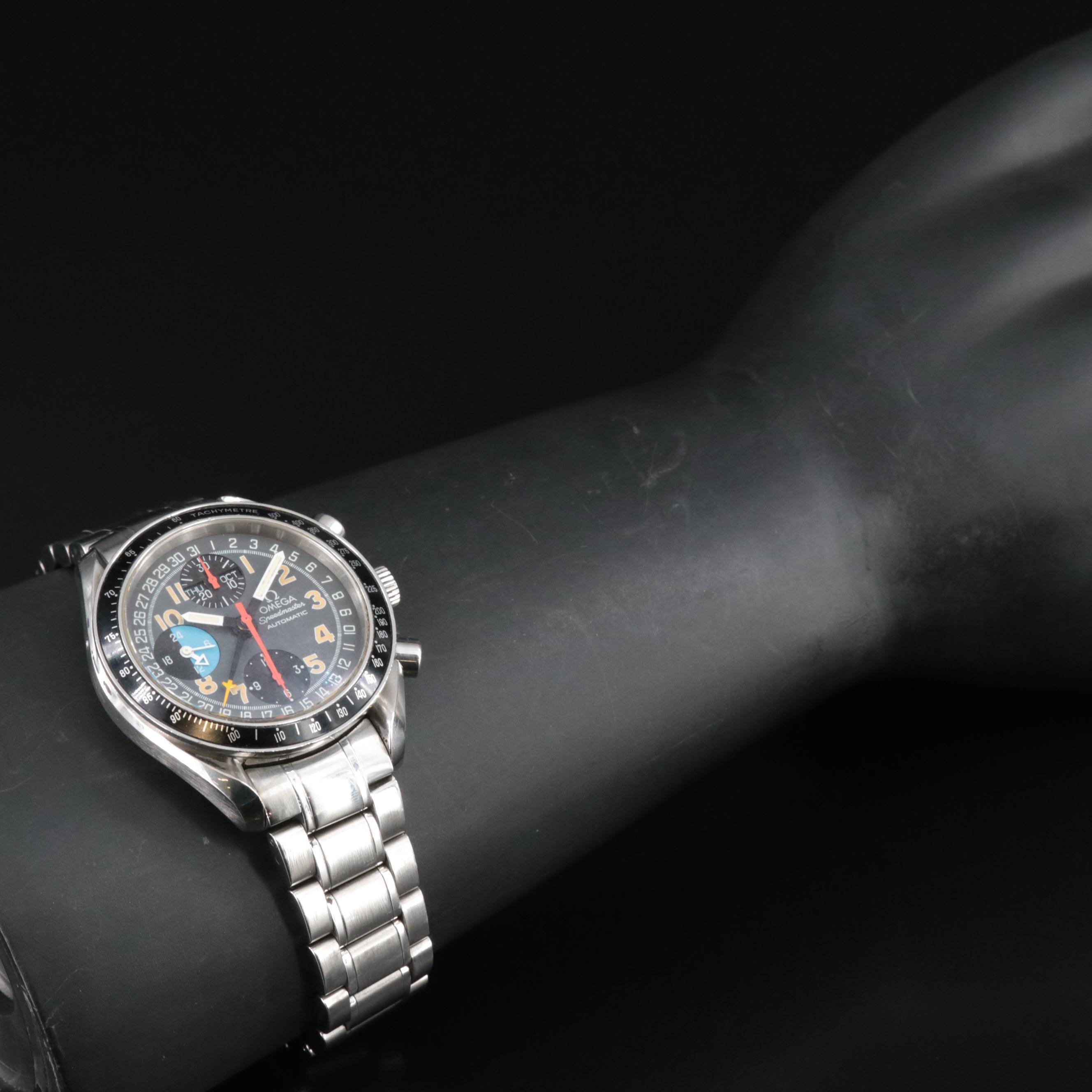 1999 Omega Speedmaster Triple Date MK40 Automatic Watch