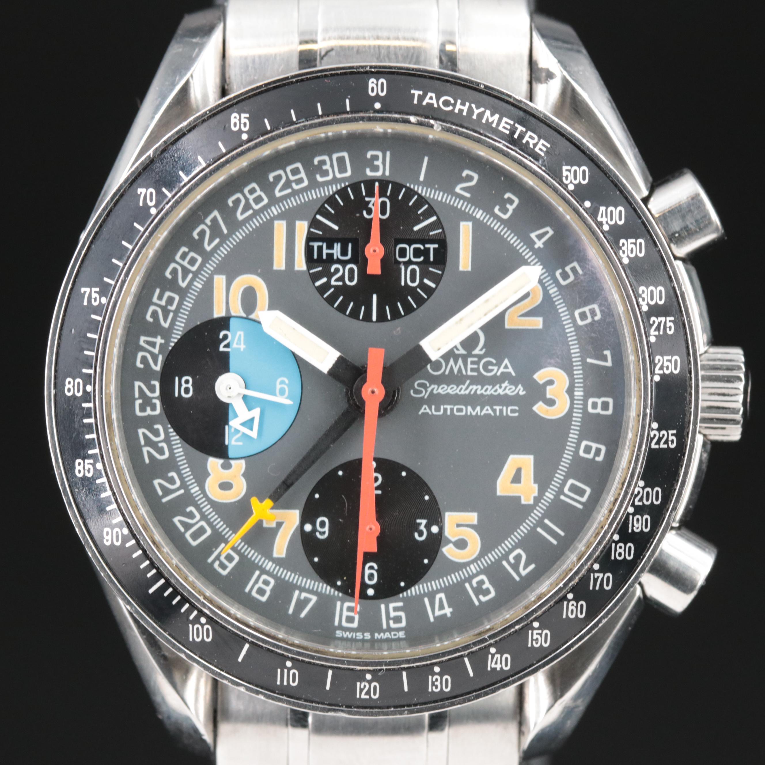 1999 Omega Speedmaster Triple Date MK40 Automatic Watch