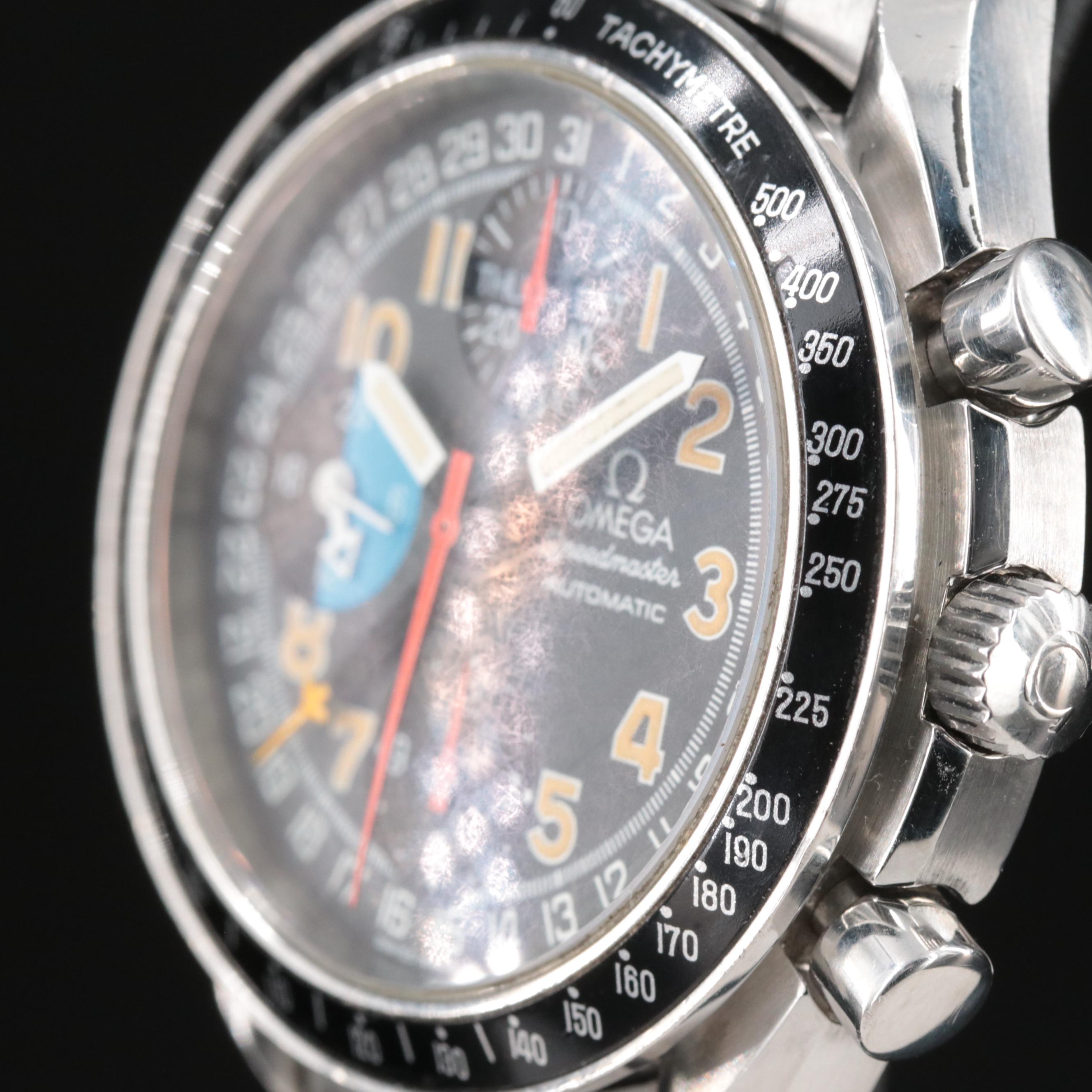 1999 Omega Speedmaster Triple Date MK40 Automatic Watch