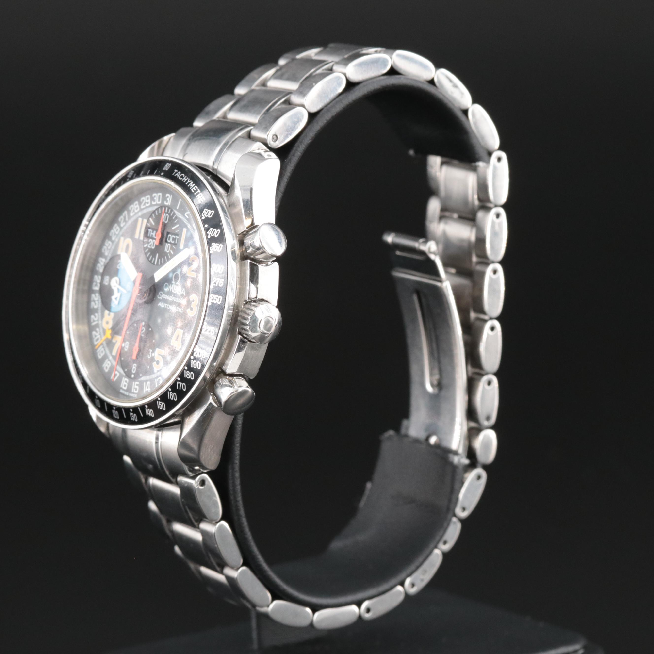 1999 Omega Speedmaster Triple Date MK40 Automatic Watch