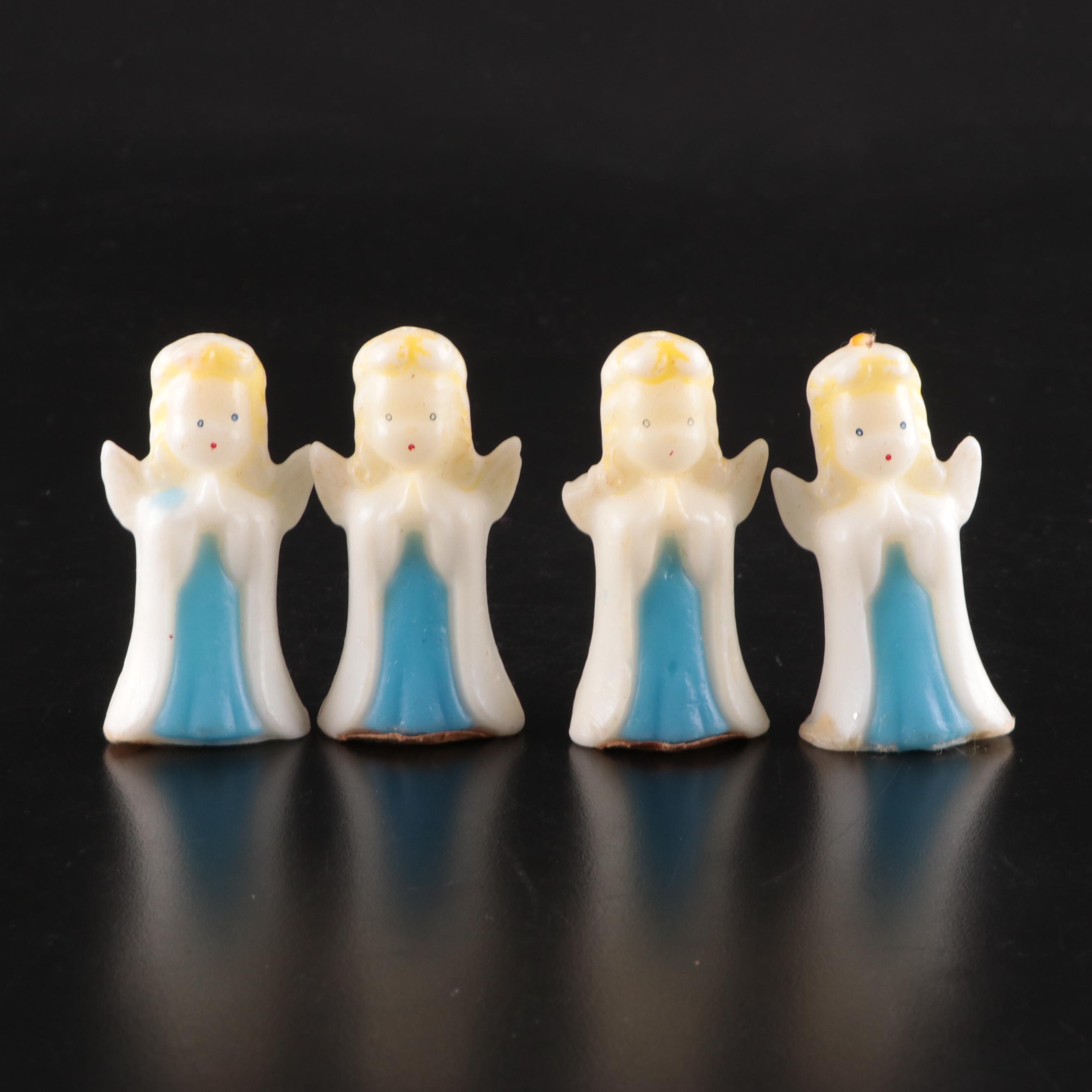 Gurley Novelty Co. and Other Angel and Nativity Themed Figural Wax Candles