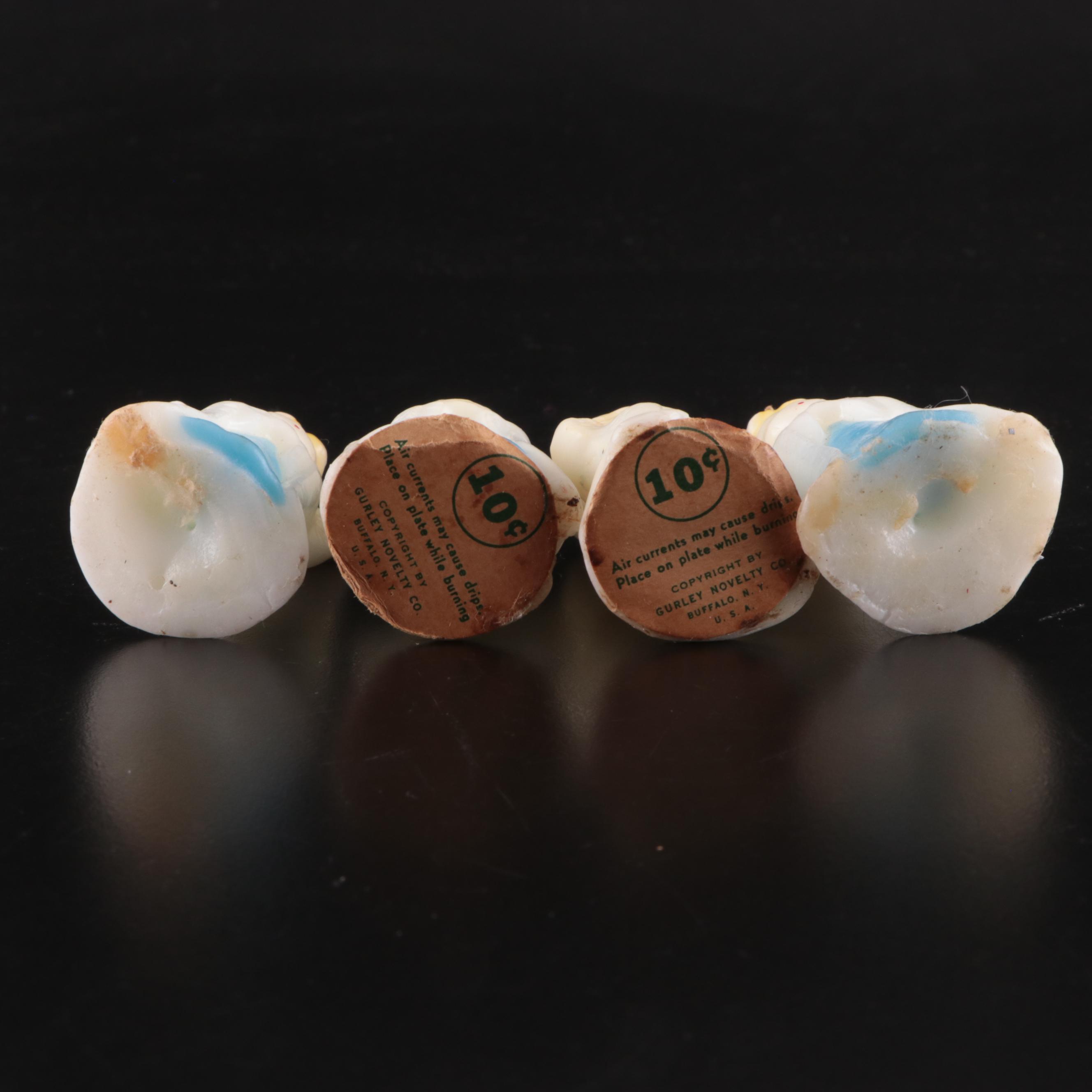 Gurley Novelty Co. and Other Angel and Nativity Themed Figural Wax Candles