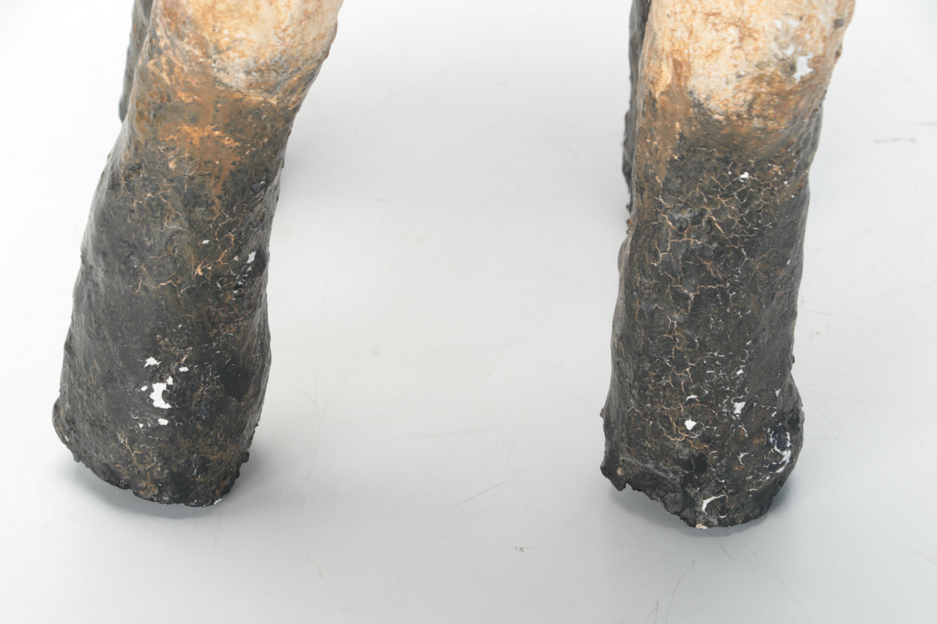 Papier-mâché Lamb Statuette