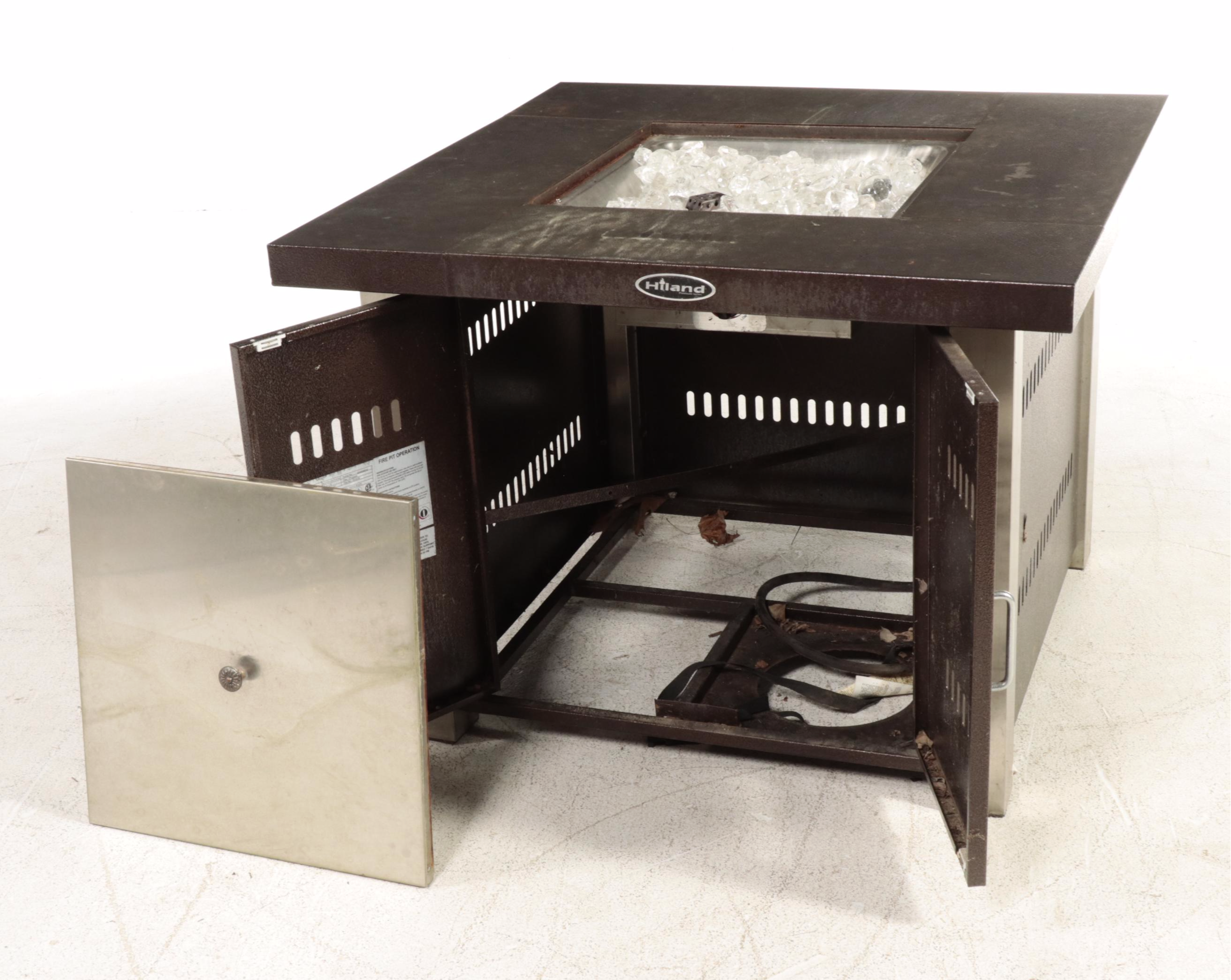 Hiland Propane Outdoor Fire Pit