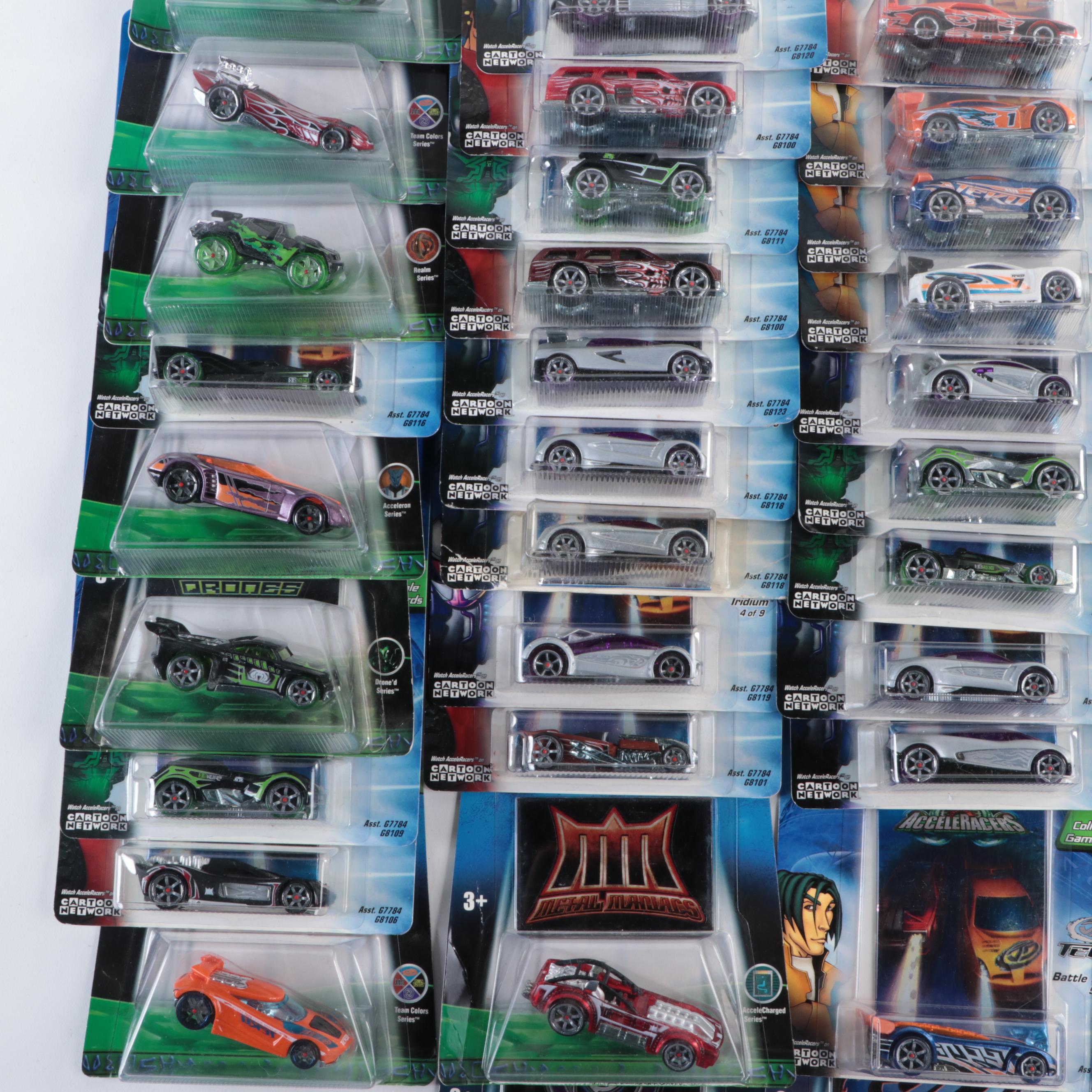 Hot Wheels Acceleracers RD-06, Nitrium, Synkro and Other Toy Cars
