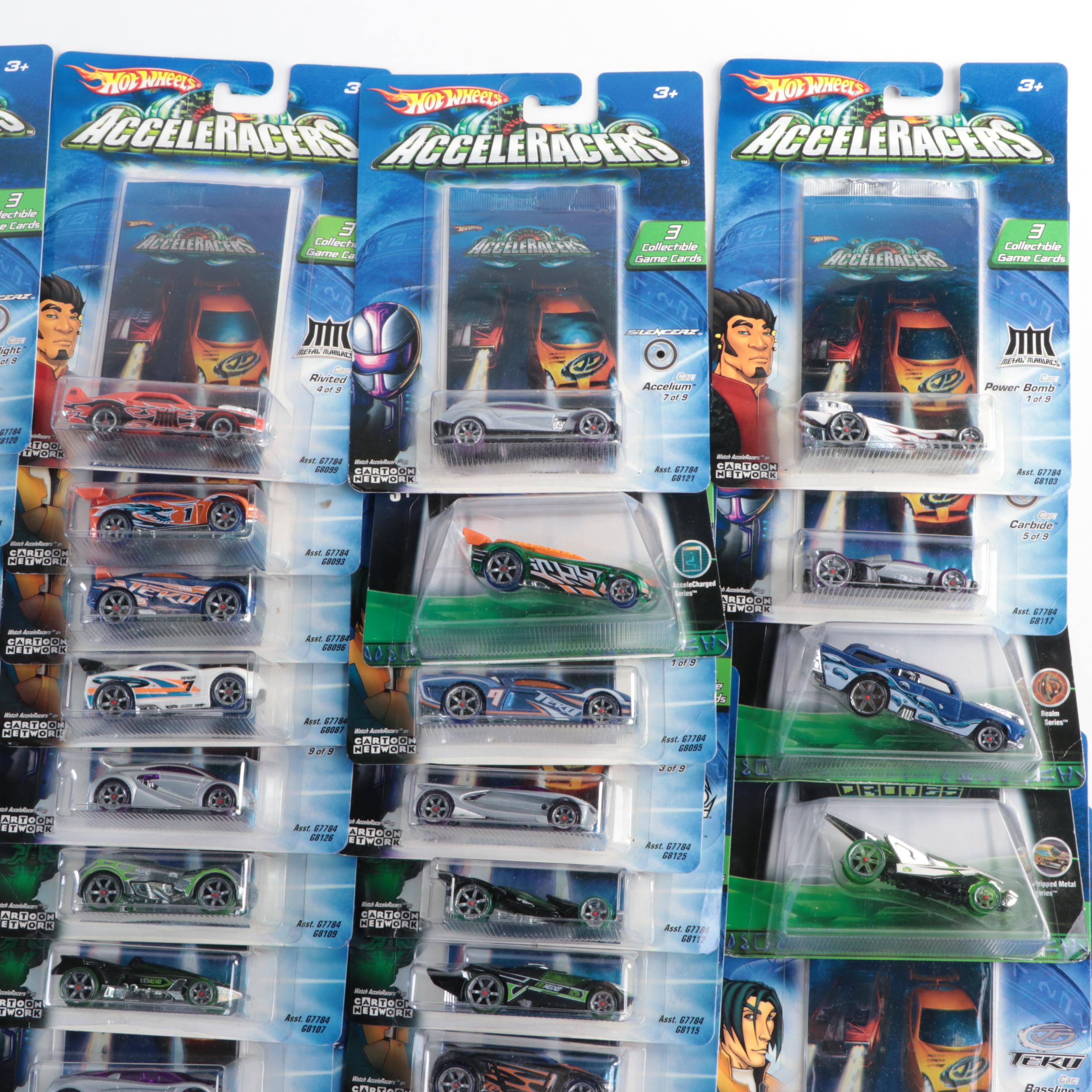 Hot Wheels Acceleracers RD-06, Nitrium, Synkro and Other Toy Cars