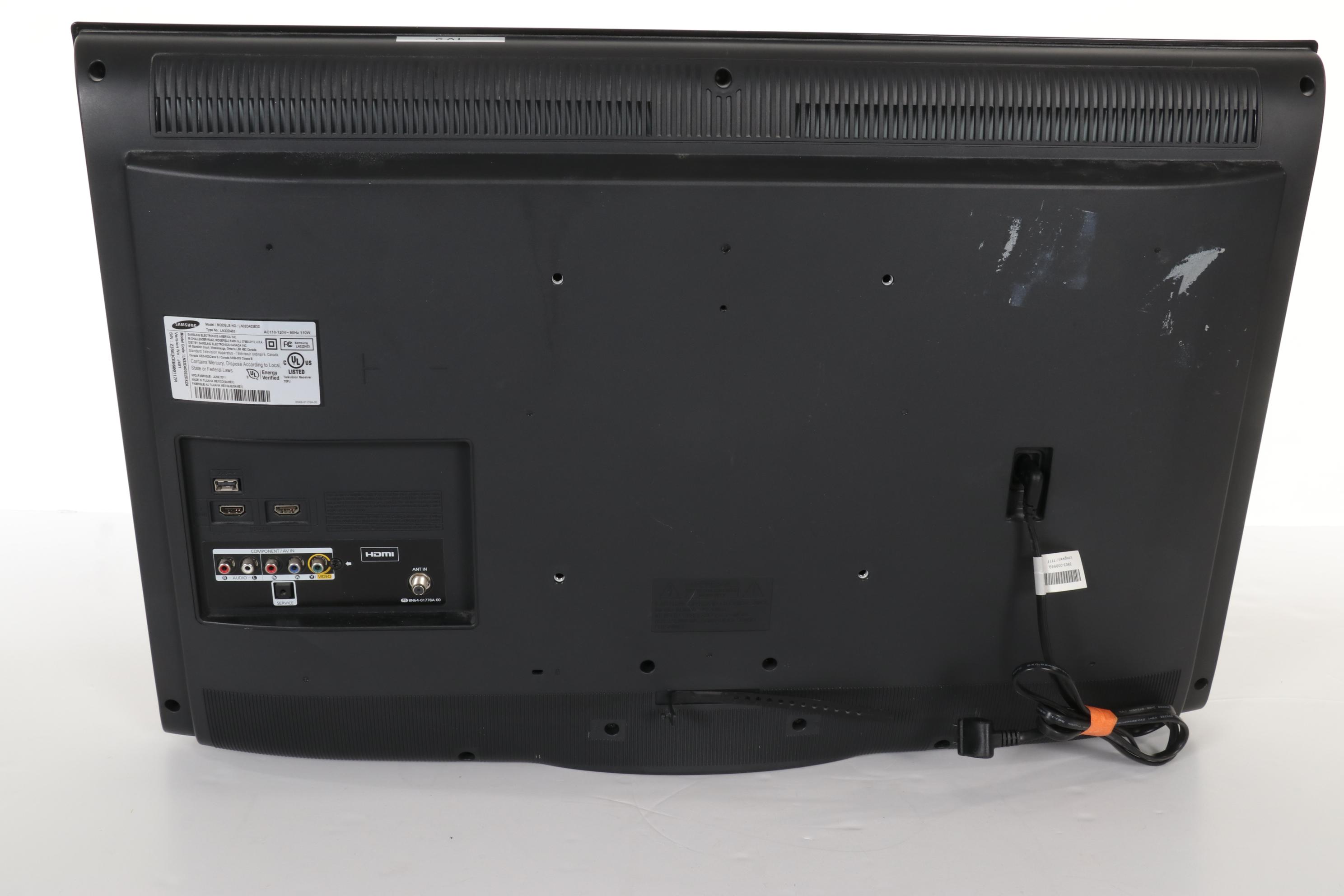 Samsung 32" LCD Flat Screen Television with Stand