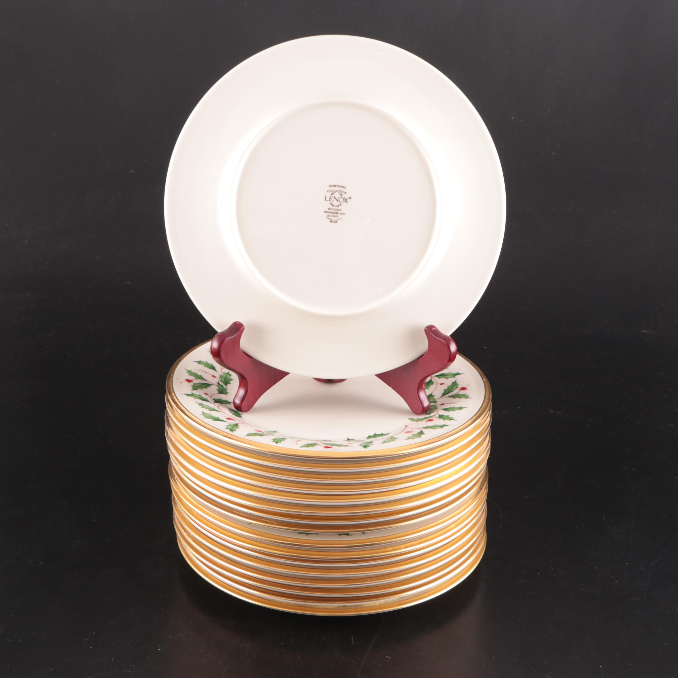 Lenox "Holiday" Bone China Dinnerware and Serving Pieces