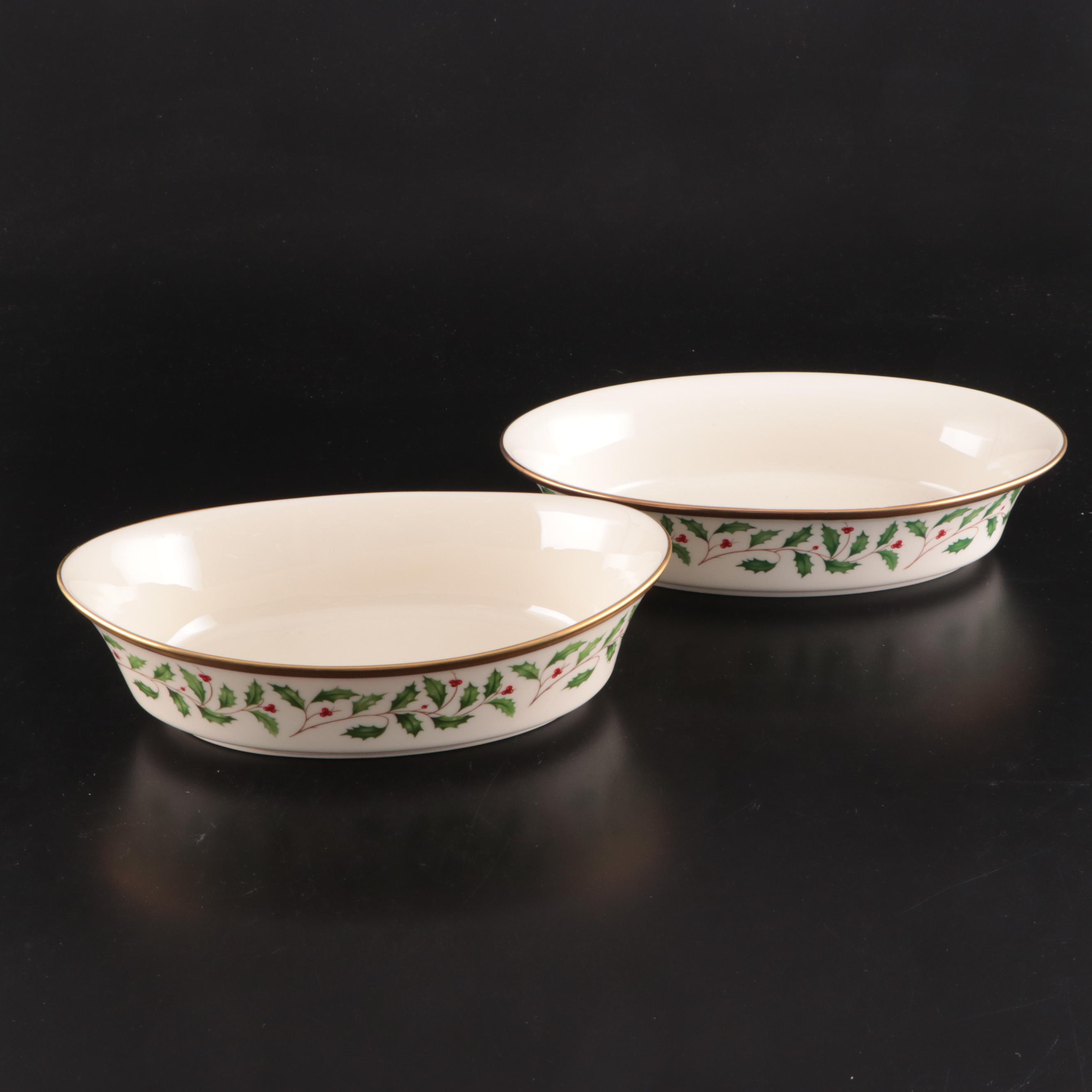 Lenox "Holiday" Bone China Dinnerware and Serving Pieces