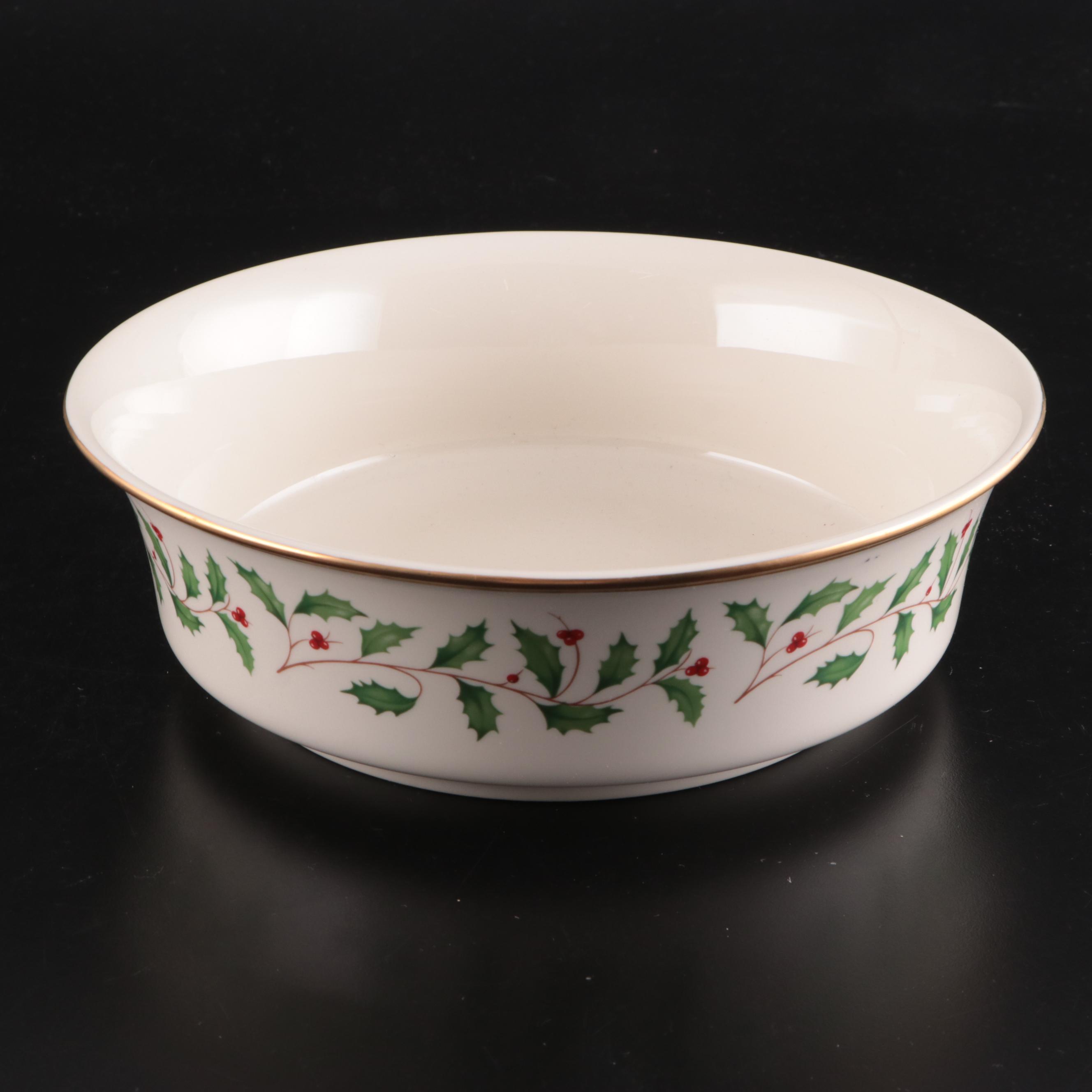 Lenox "Holiday" Bone China Dinnerware and Serving Pieces