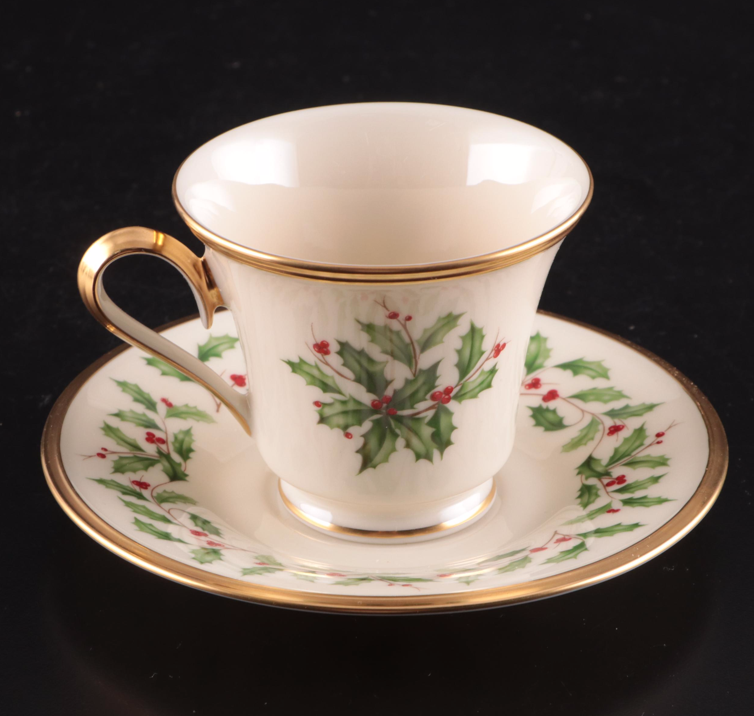 Lenox "Holiday" Bone China Dinnerware and Serving Pieces