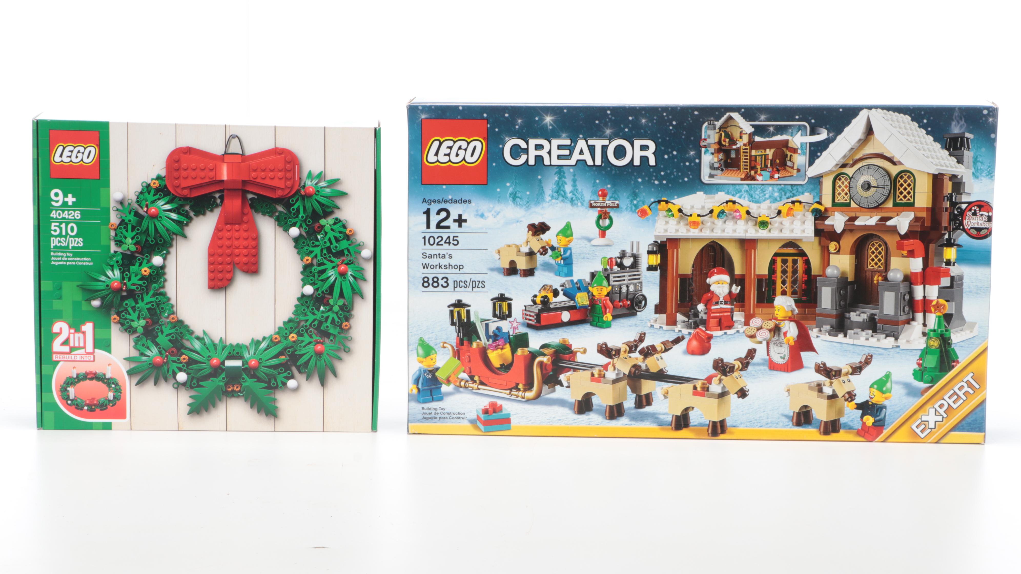 Lego "Winter Holiday Train" and Other Winter and Christmas Themed Sets