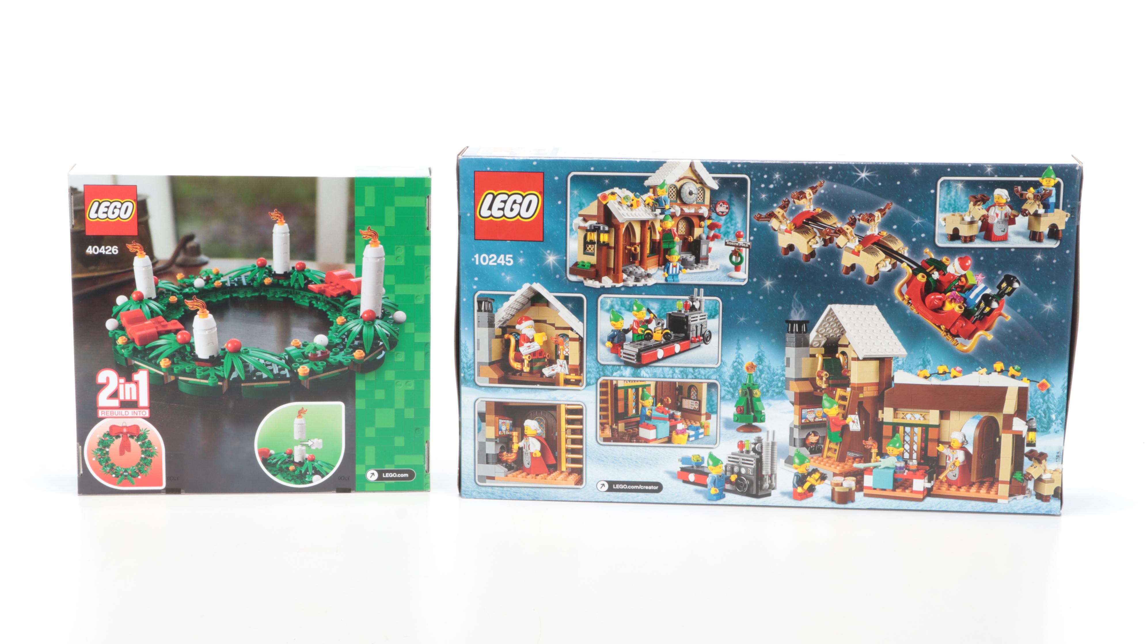 Lego "Winter Holiday Train" and Other Winter and Christmas Themed Sets