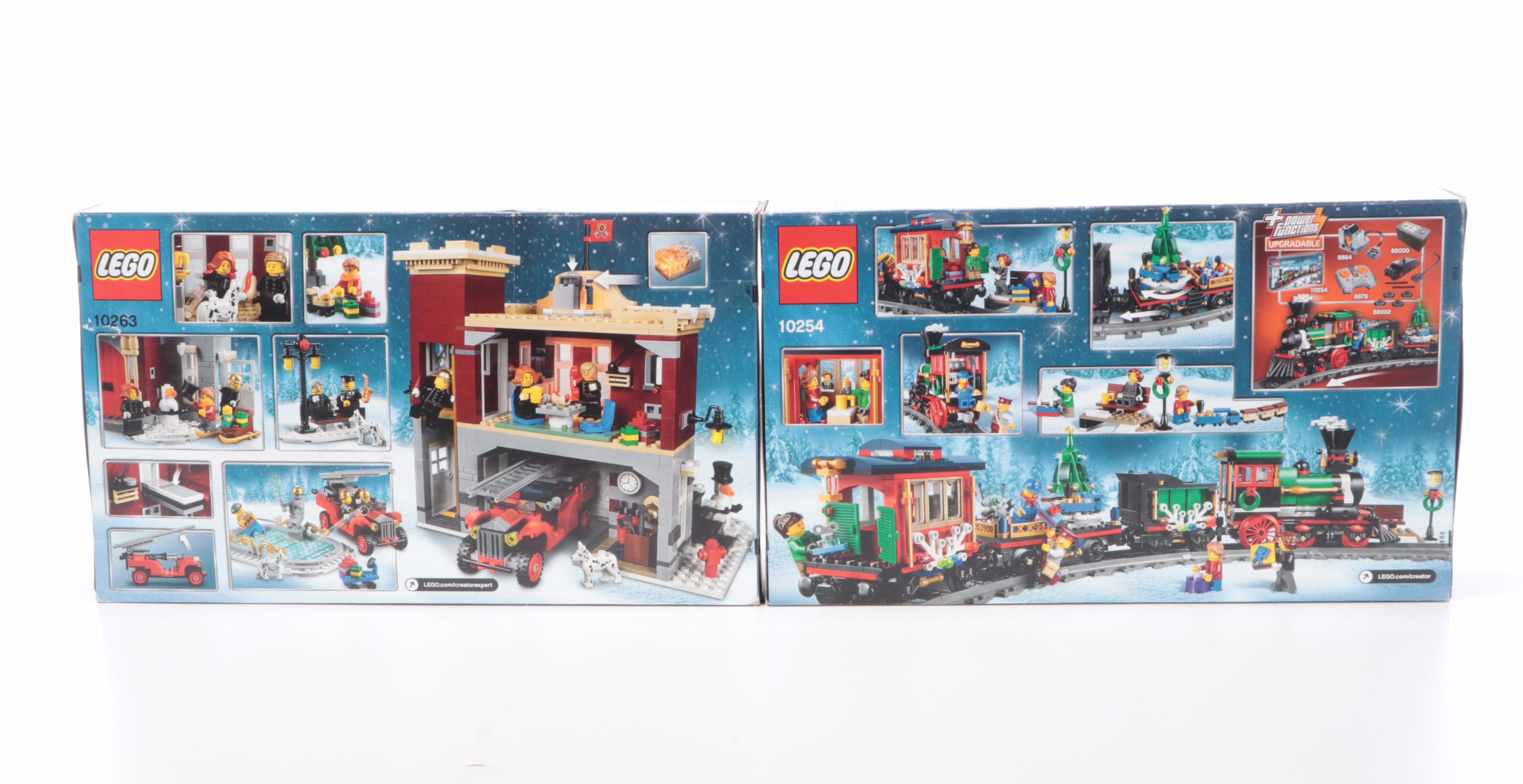 Lego "Winter Holiday Train" and Other Winter and Christmas Themed Sets