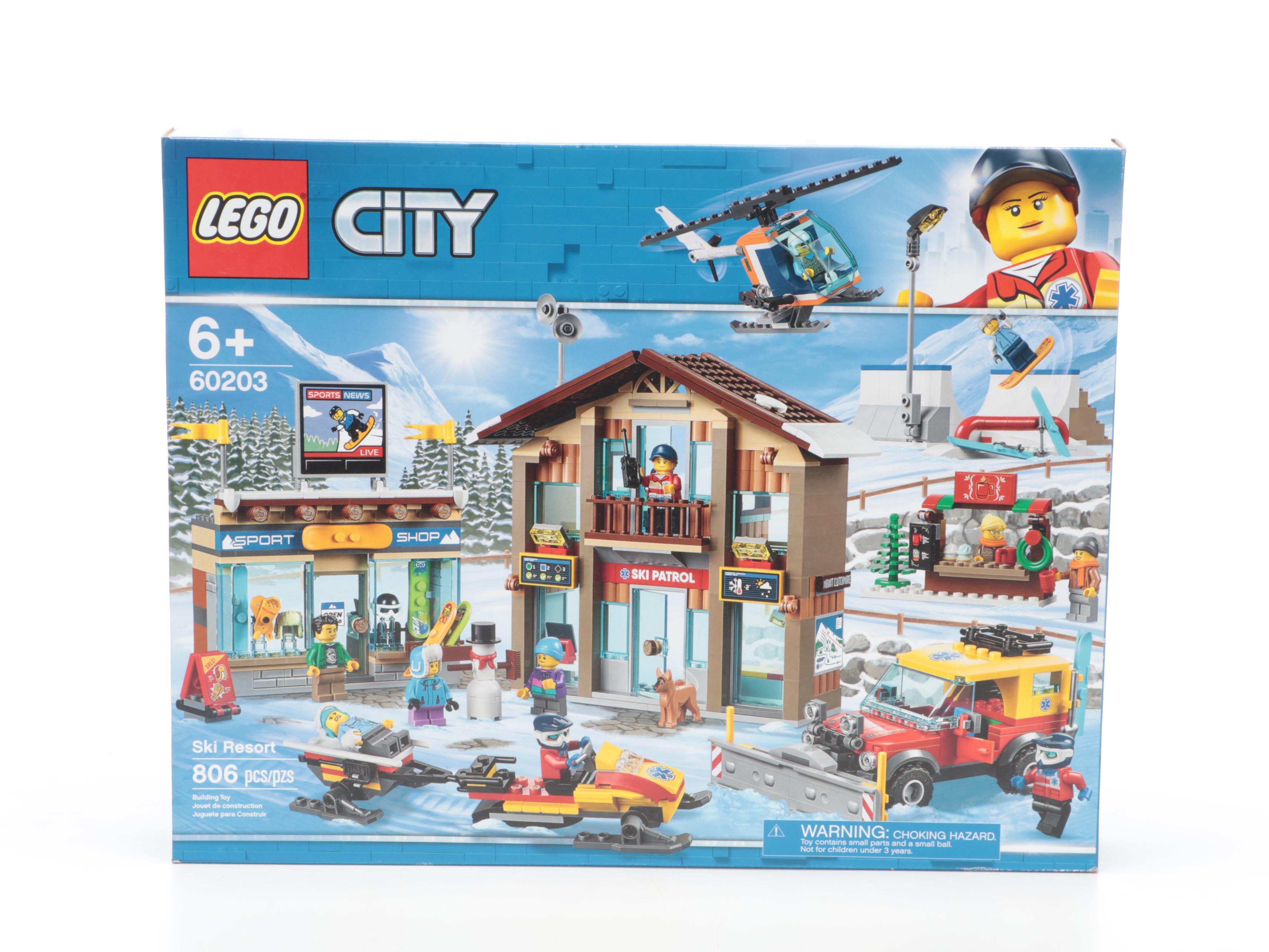 Lego "Winter Holiday Train" and Other Winter and Christmas Themed Sets