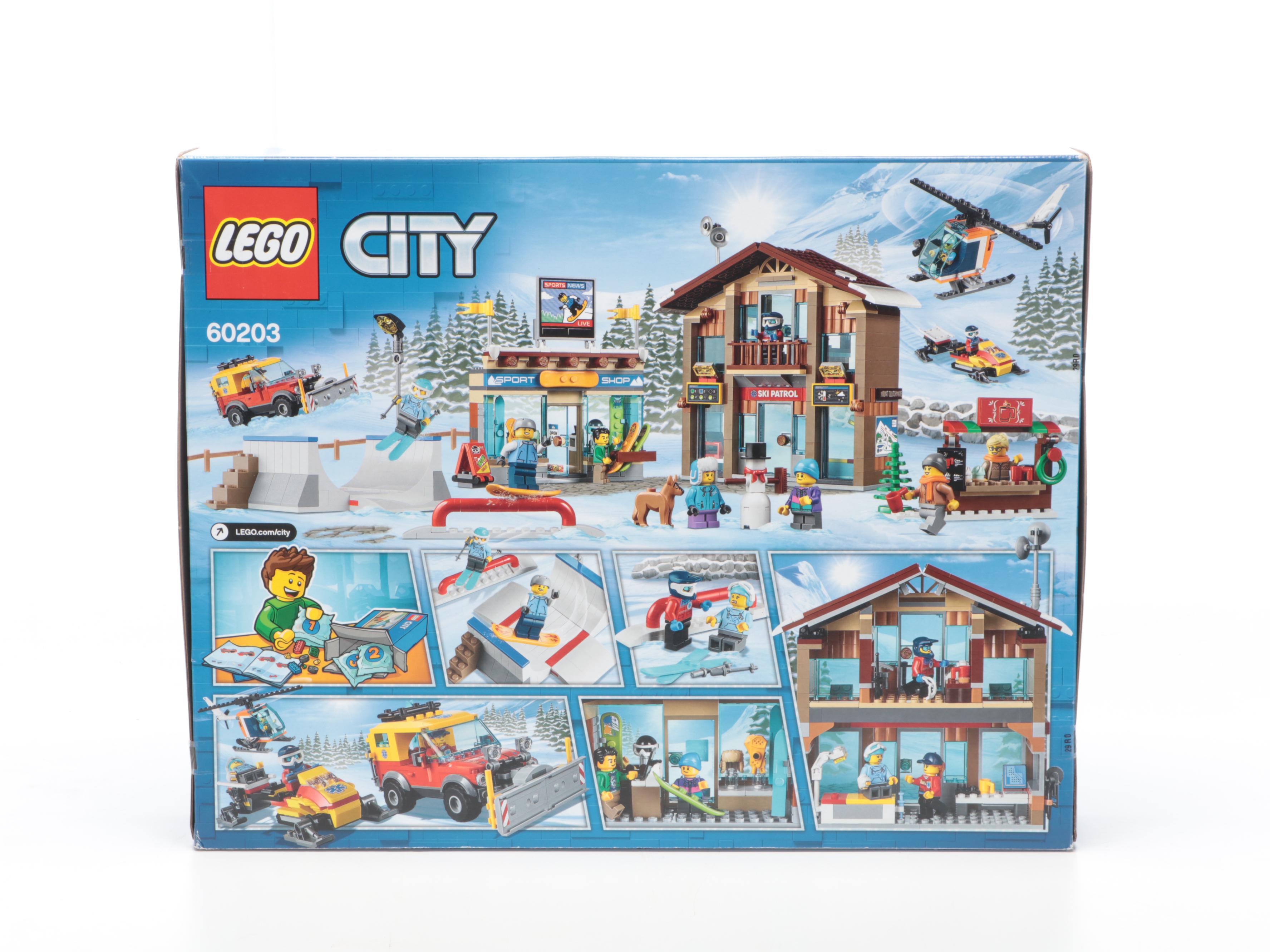 Lego "Winter Holiday Train" and Other Winter and Christmas Themed Sets