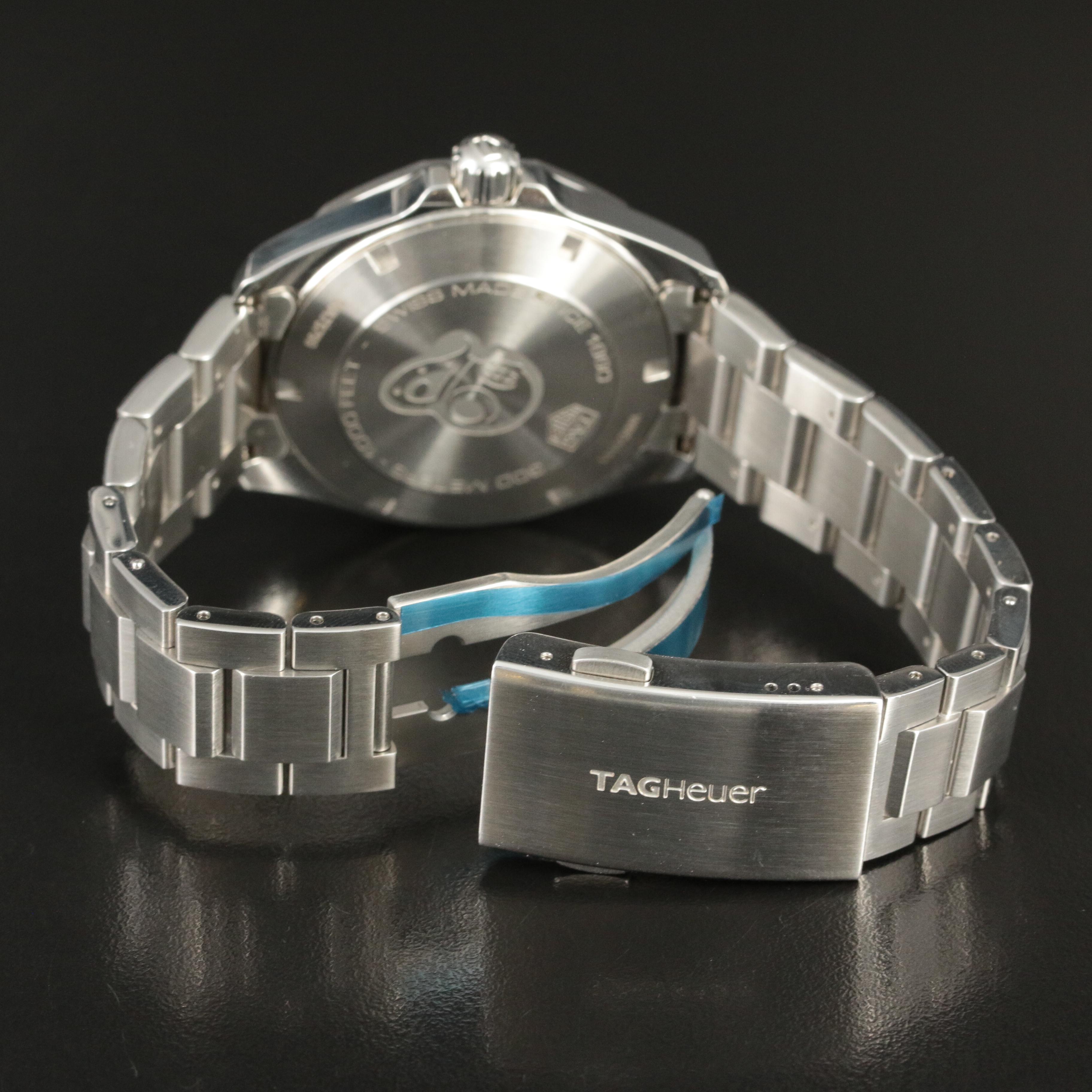 TAG Heuer Aquaracer 41MM White Stainless Steel Quartz Watch